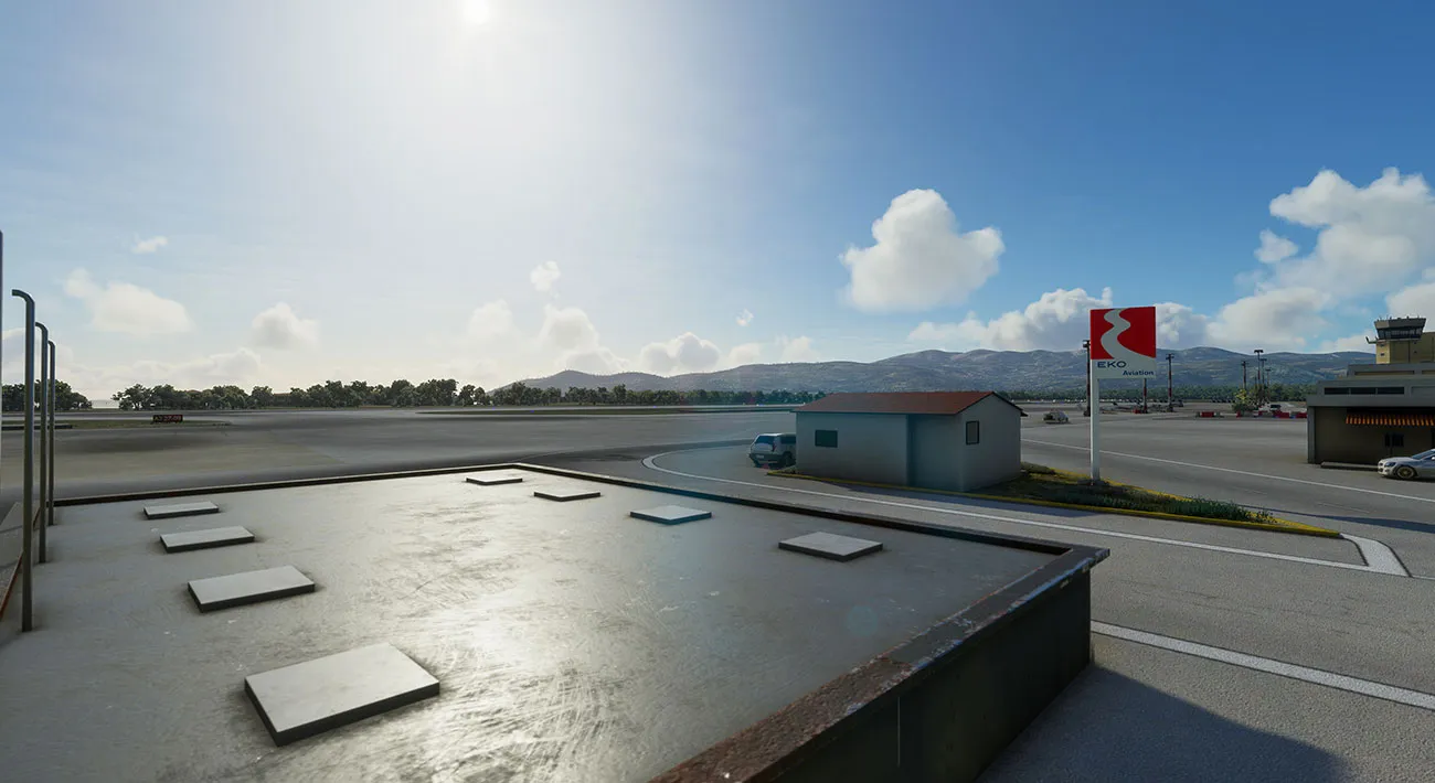 Аэропорт LGSM ( Самос, Греция )