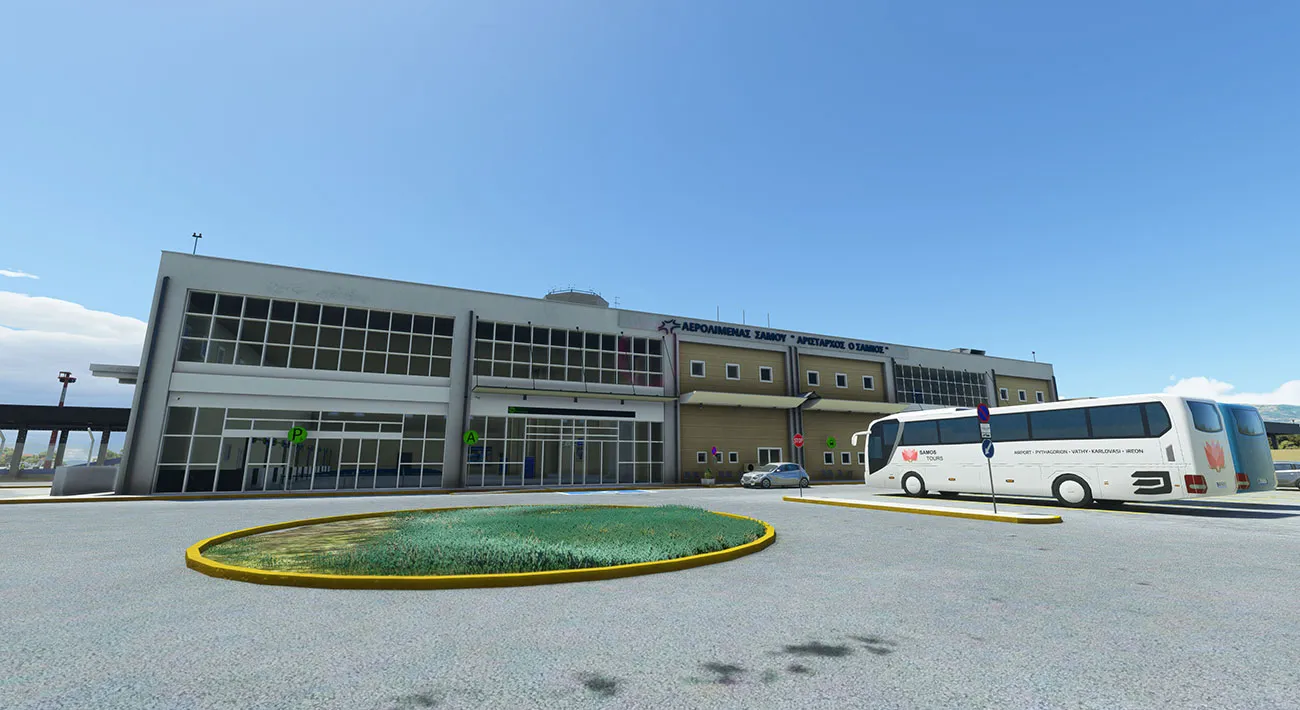 Аэропорт LGSM ( Самос, Греция )