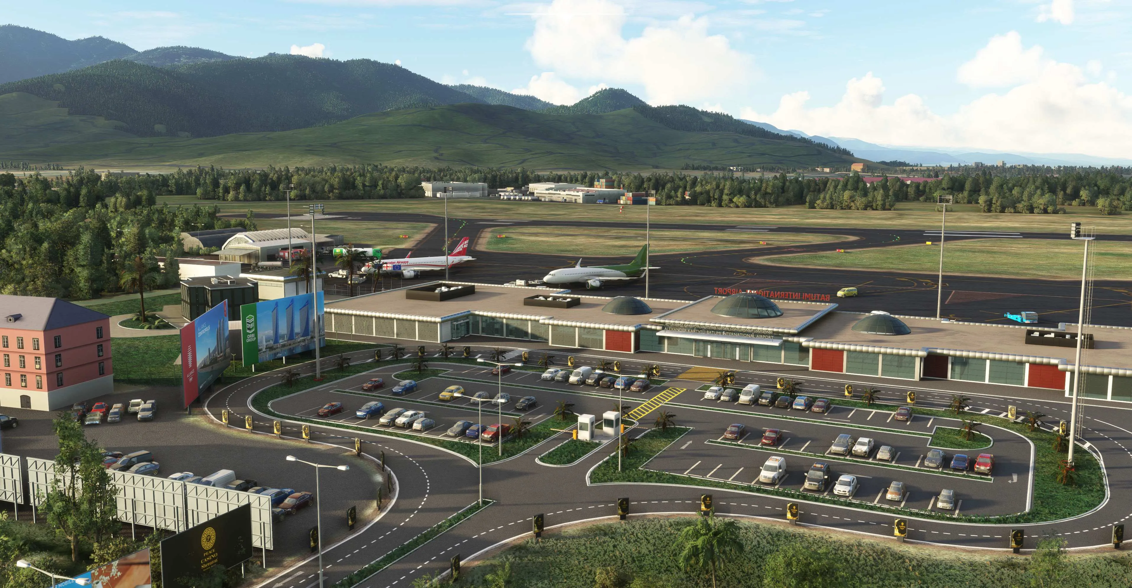 Аэропорт UGSB ( Батуми, Грузия )