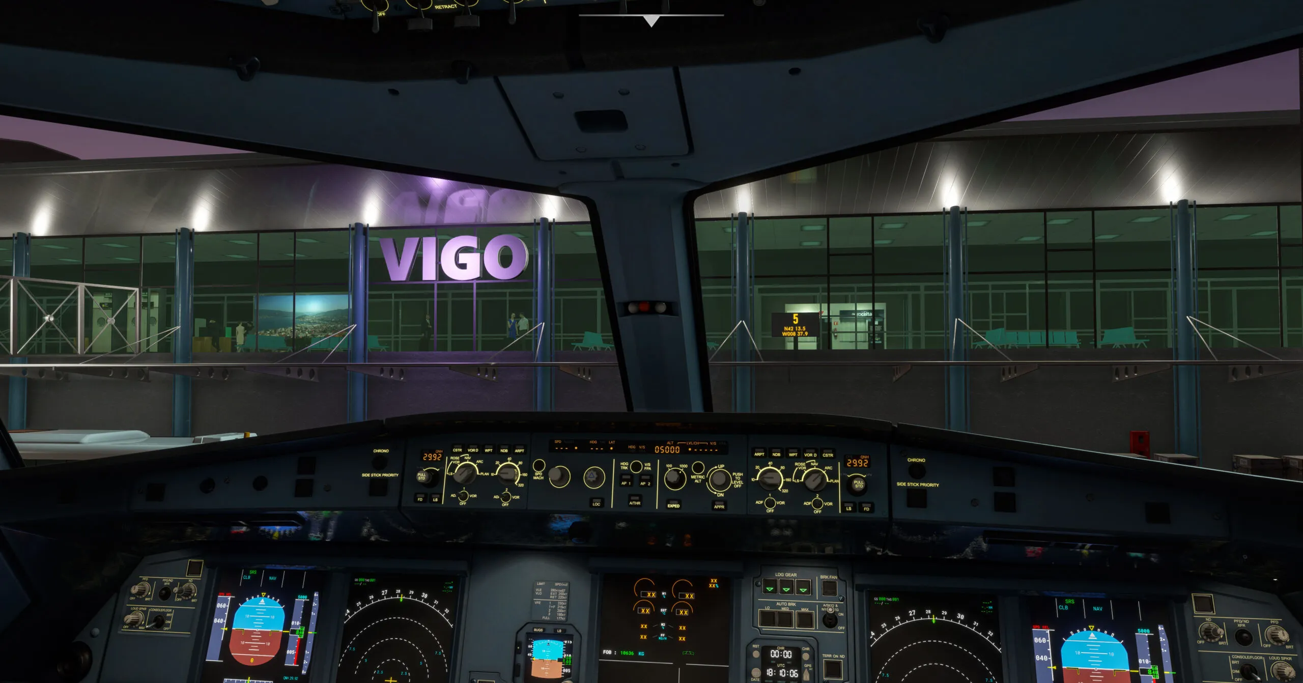 Аэропорт LEVX ( Виго, Испания )