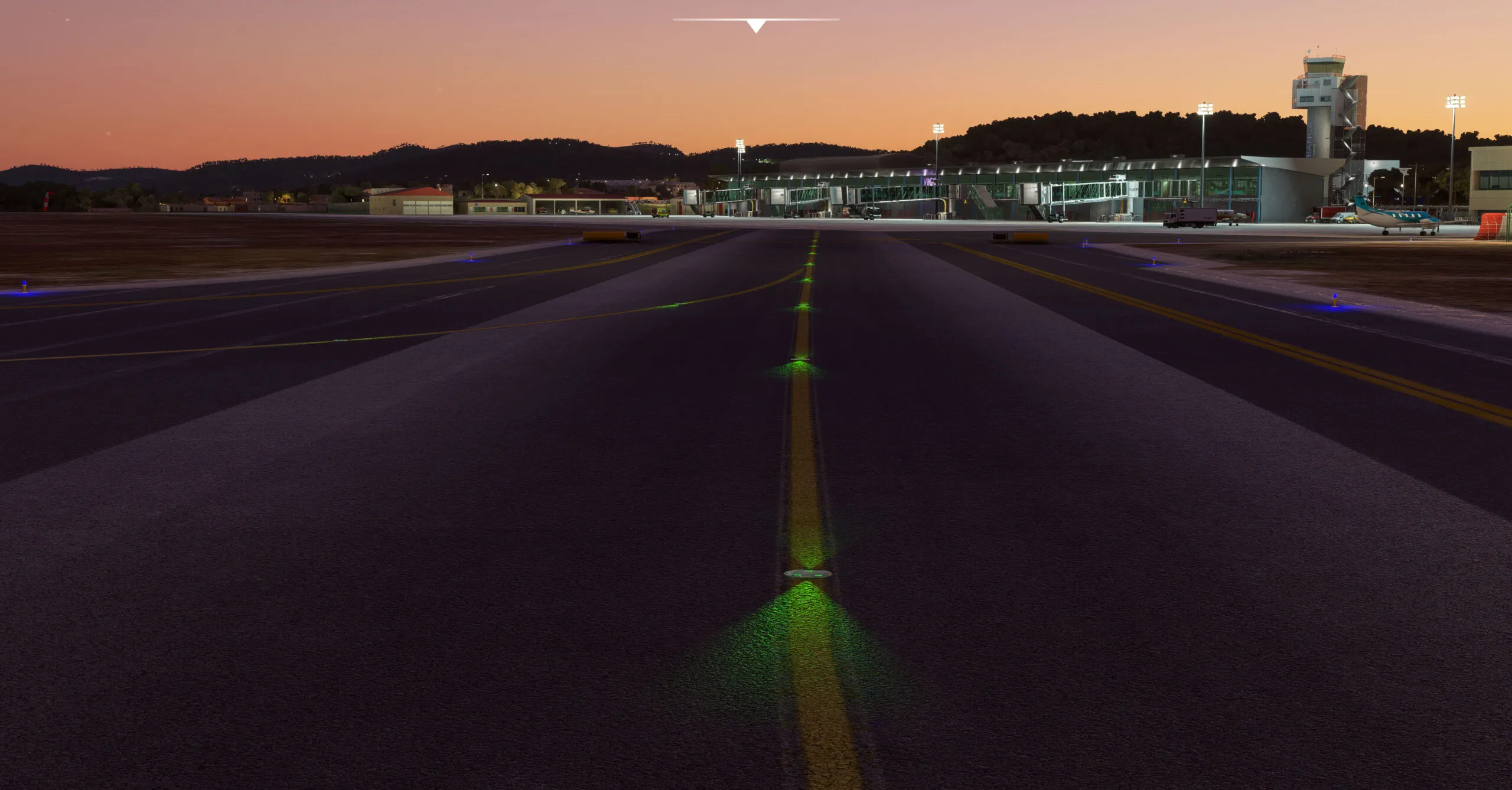 Аэропорт LEVX ( Виго, Испания )