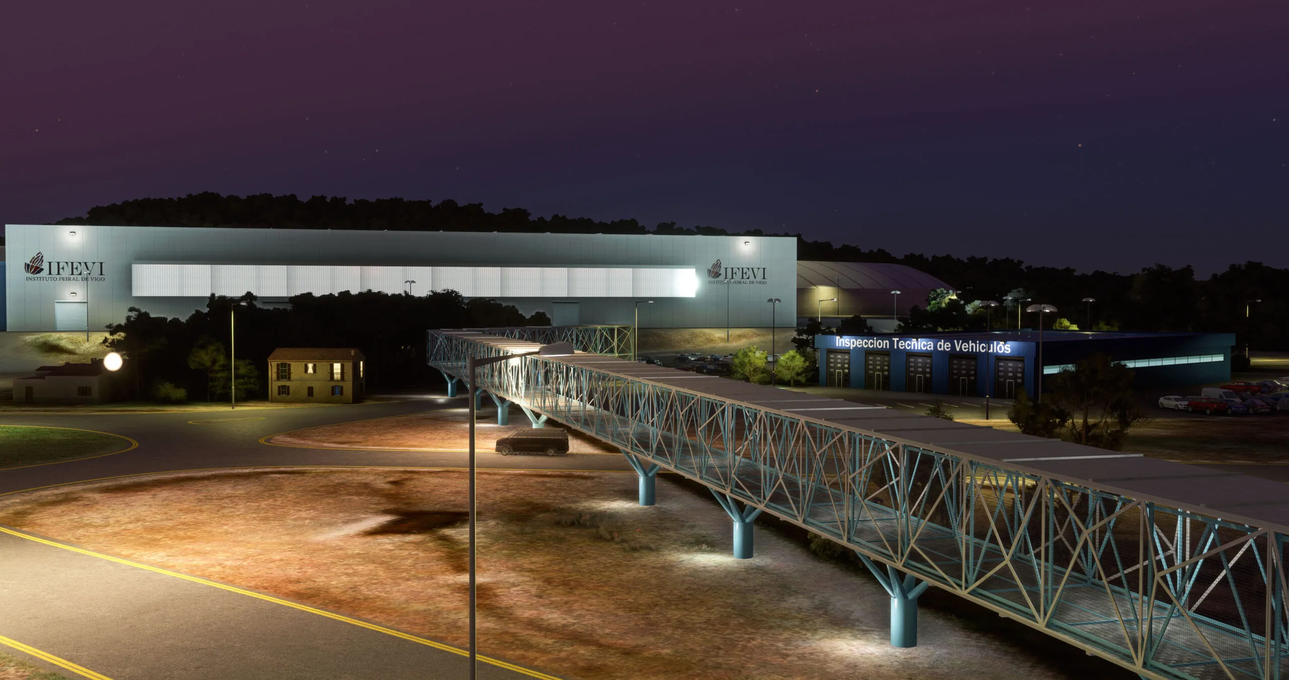 Аэропорт LEVX ( Виго, Испания )