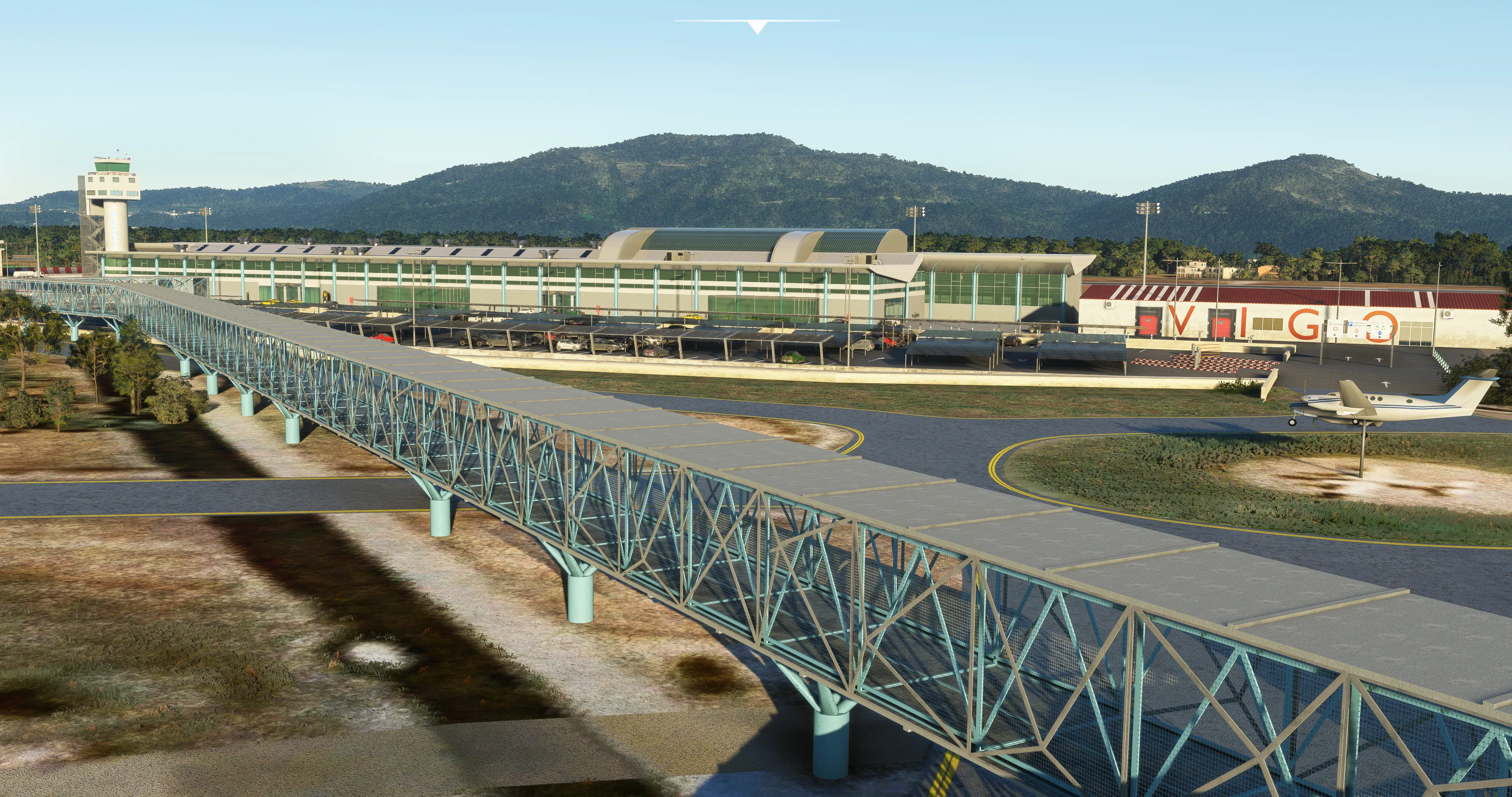 Аэропорт LEVX ( Виго, Испания )