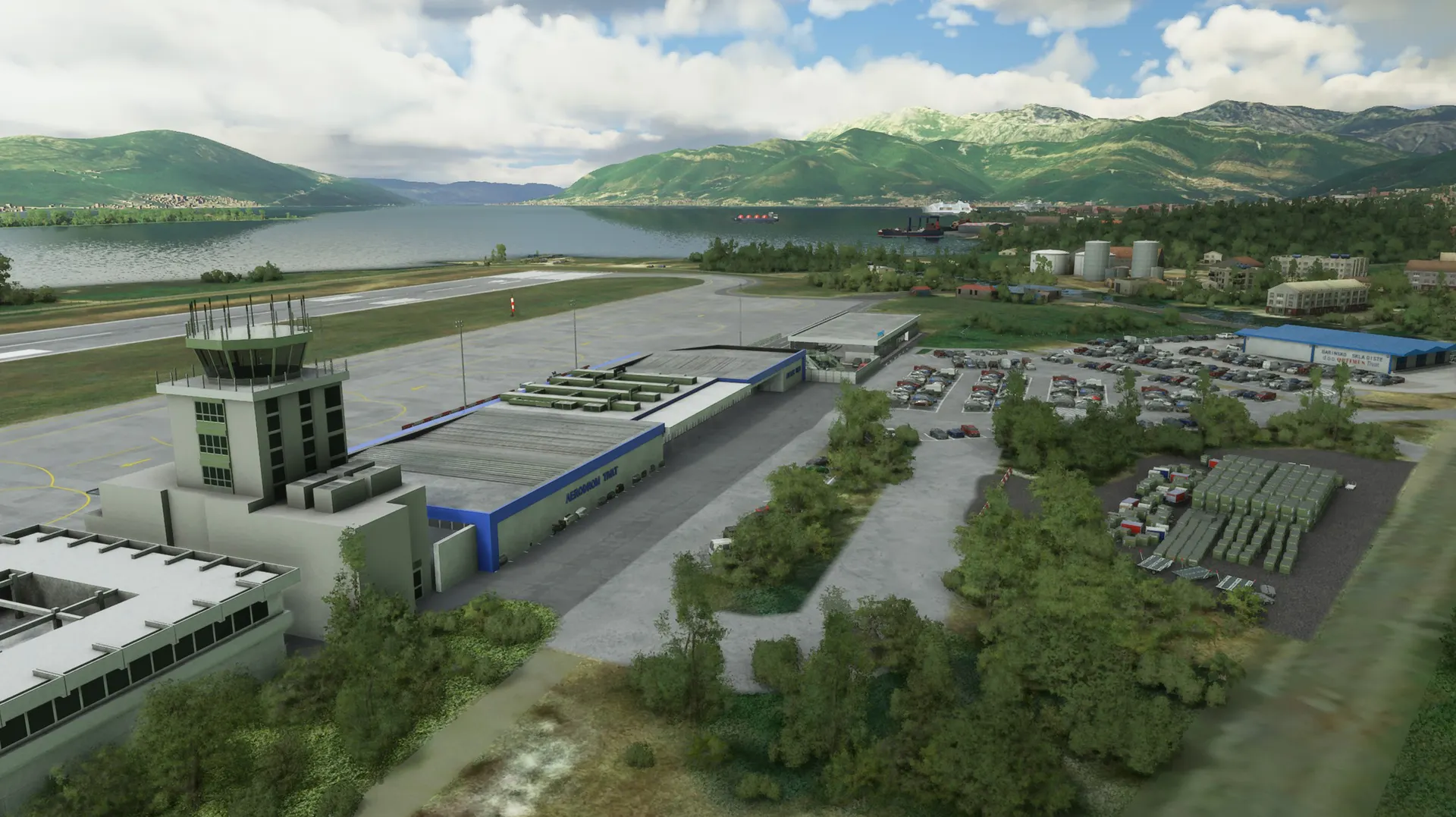 Аэропорт LYTV ( Тиват, Черногория )