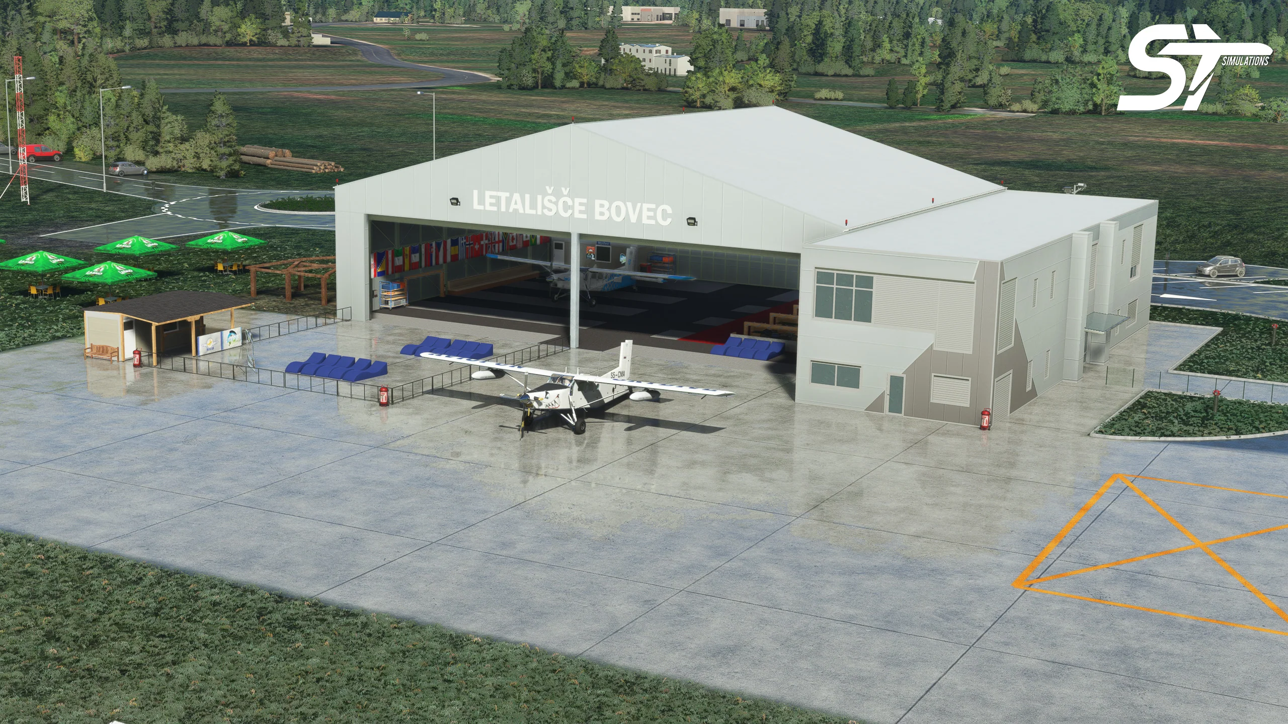 Аэродром LJBO ( Бовец, Словения )