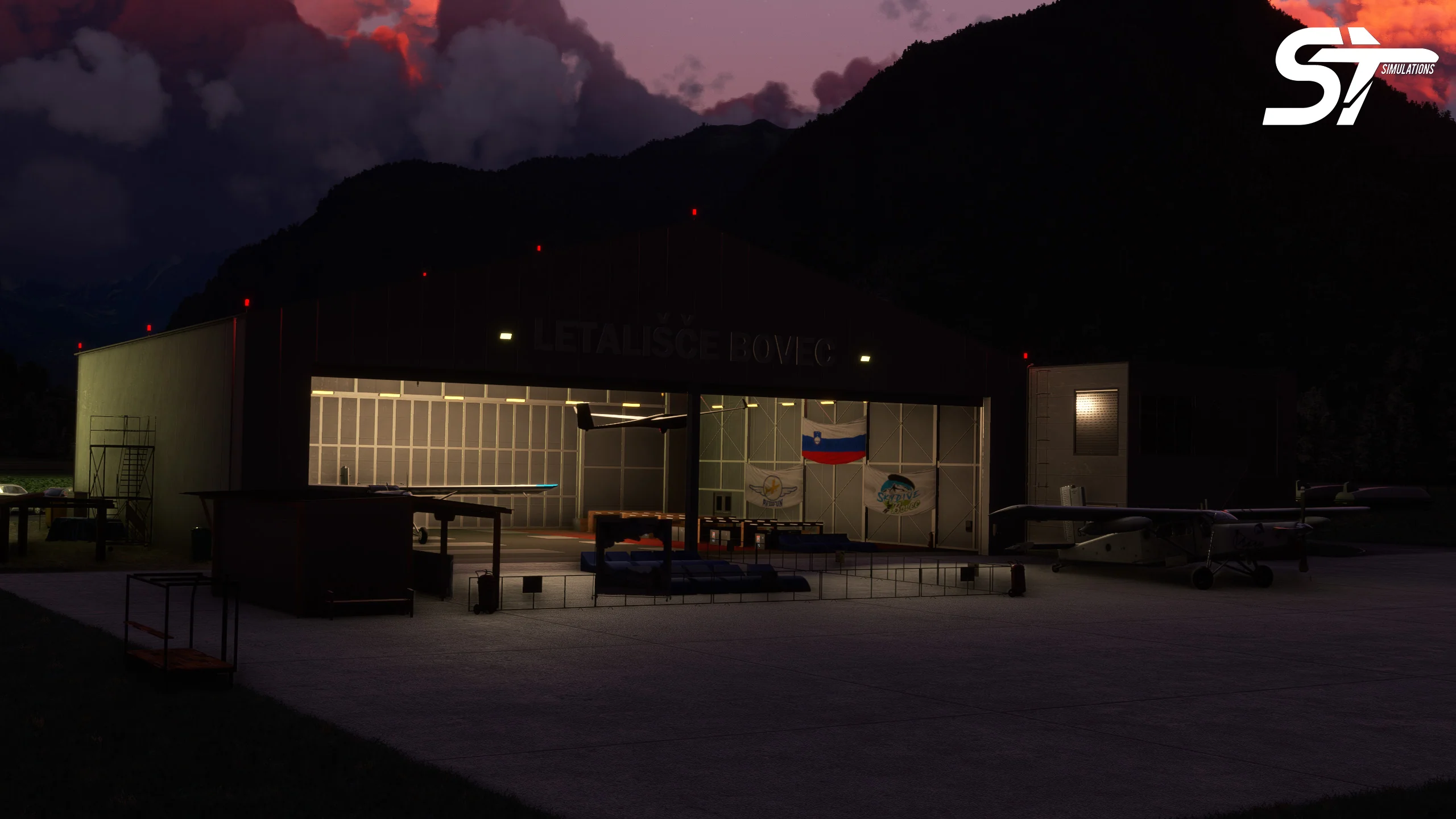 Аэродром LJBO ( Бовец, Словения )