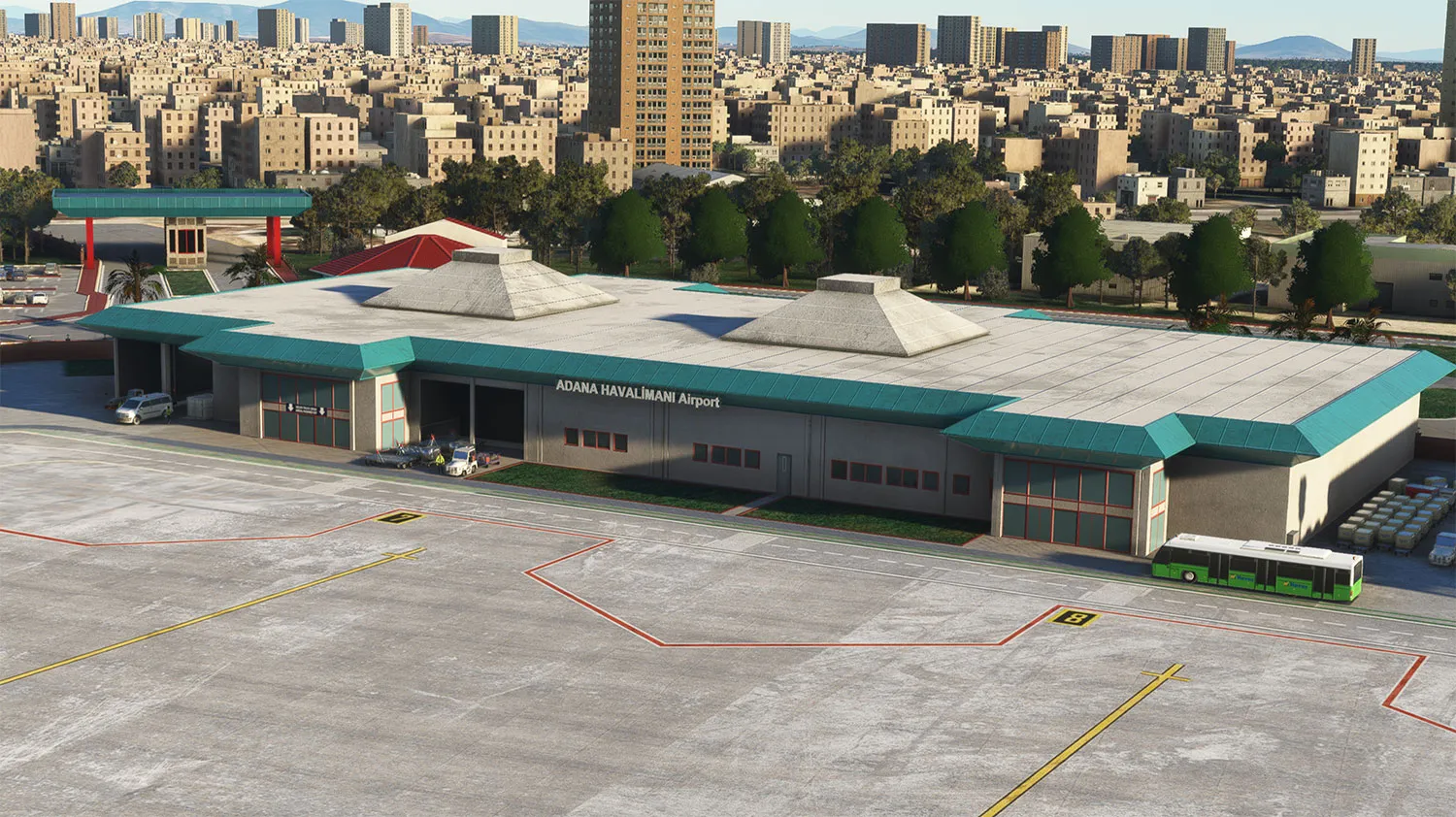Аэропорт LTAF ( Адана, Турция )