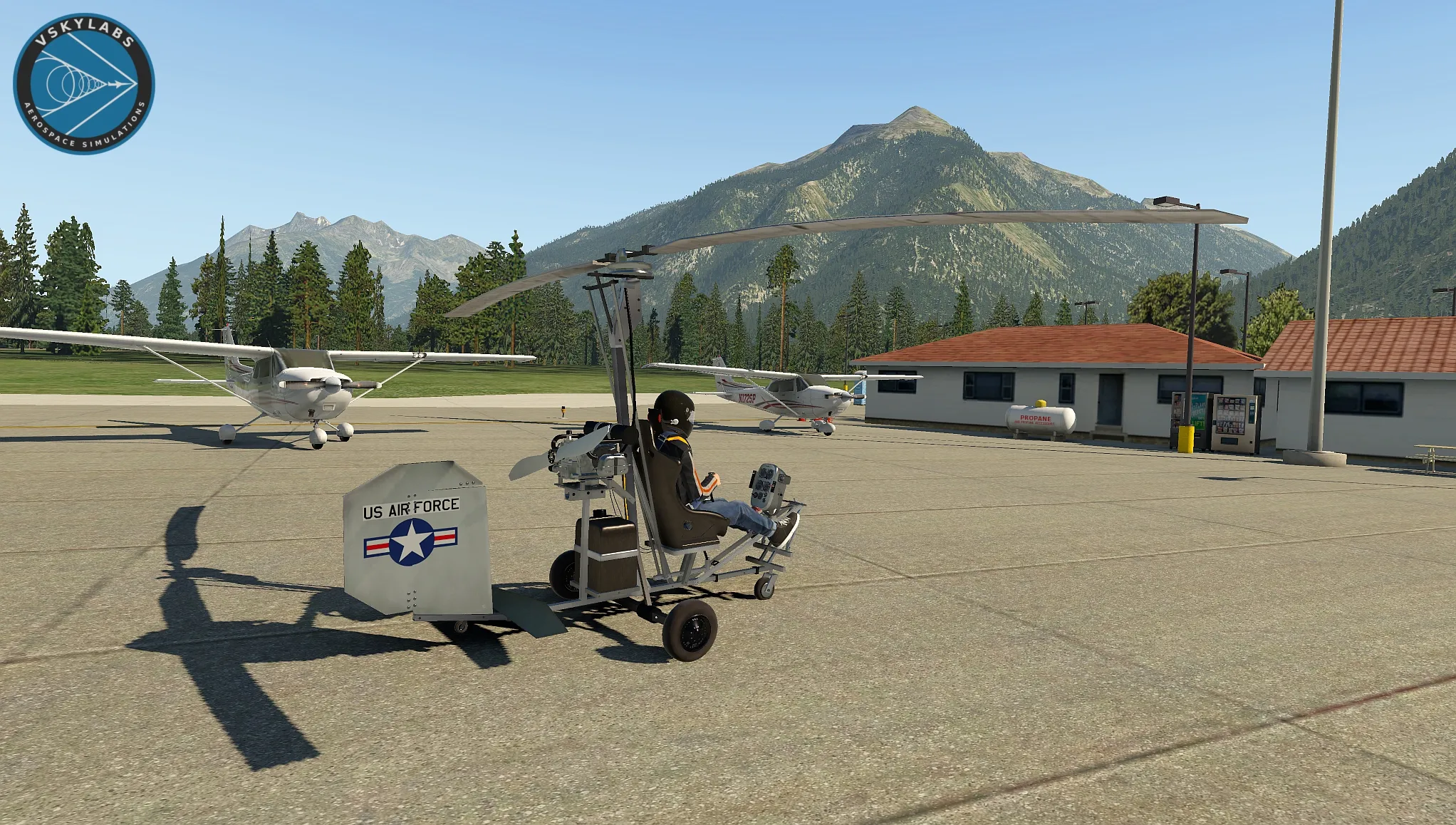 VSL B-8M Gyrocopter by VSKYLABS