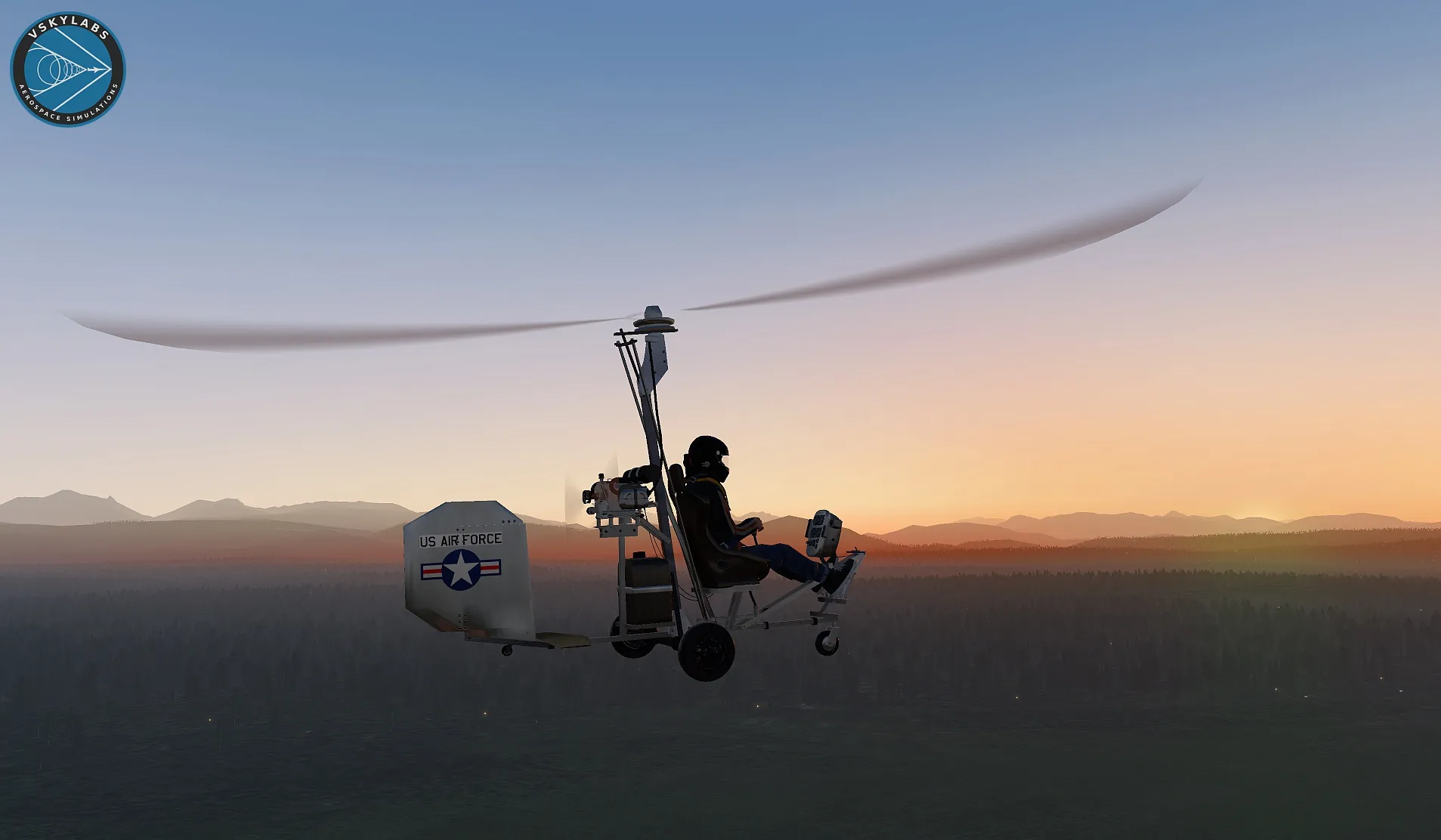 VSL B-8M Gyrocopter by VSKYLABS