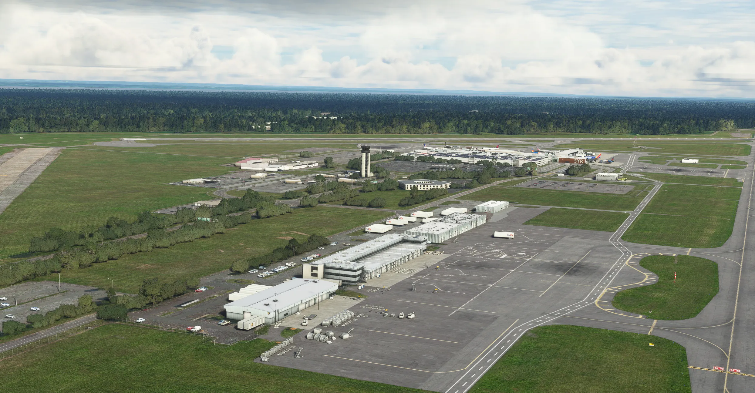 Аэропорт KSYR ( Сиракьюс, США )