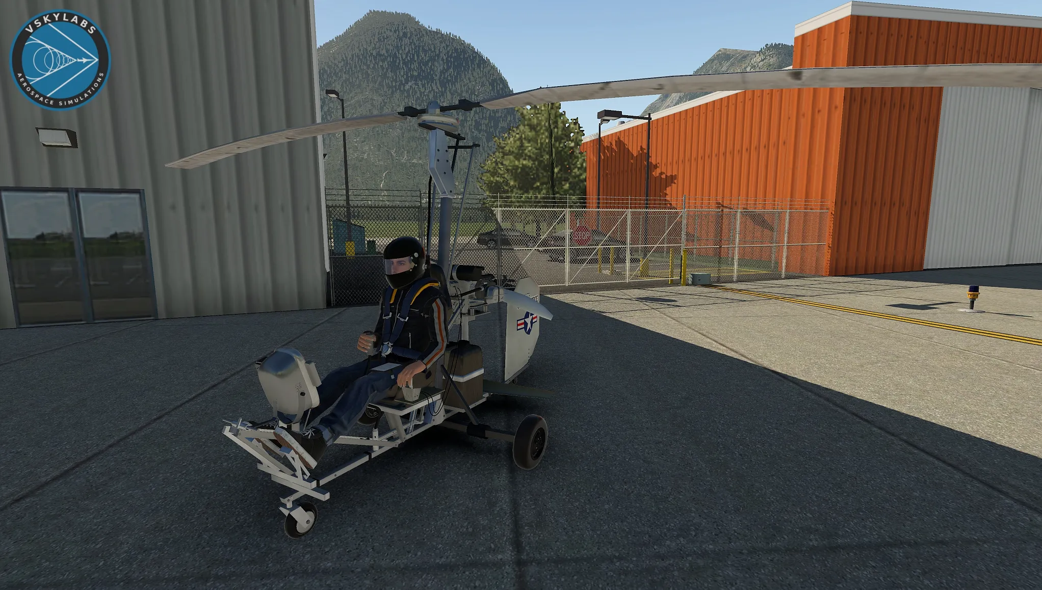 VSL B-8M Gyrocopter by VSKYLABS