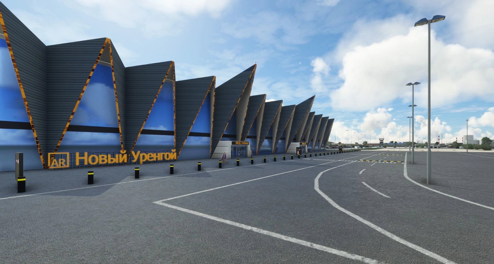 Аэропорт USMU ( Новый Уренгой, Россия )