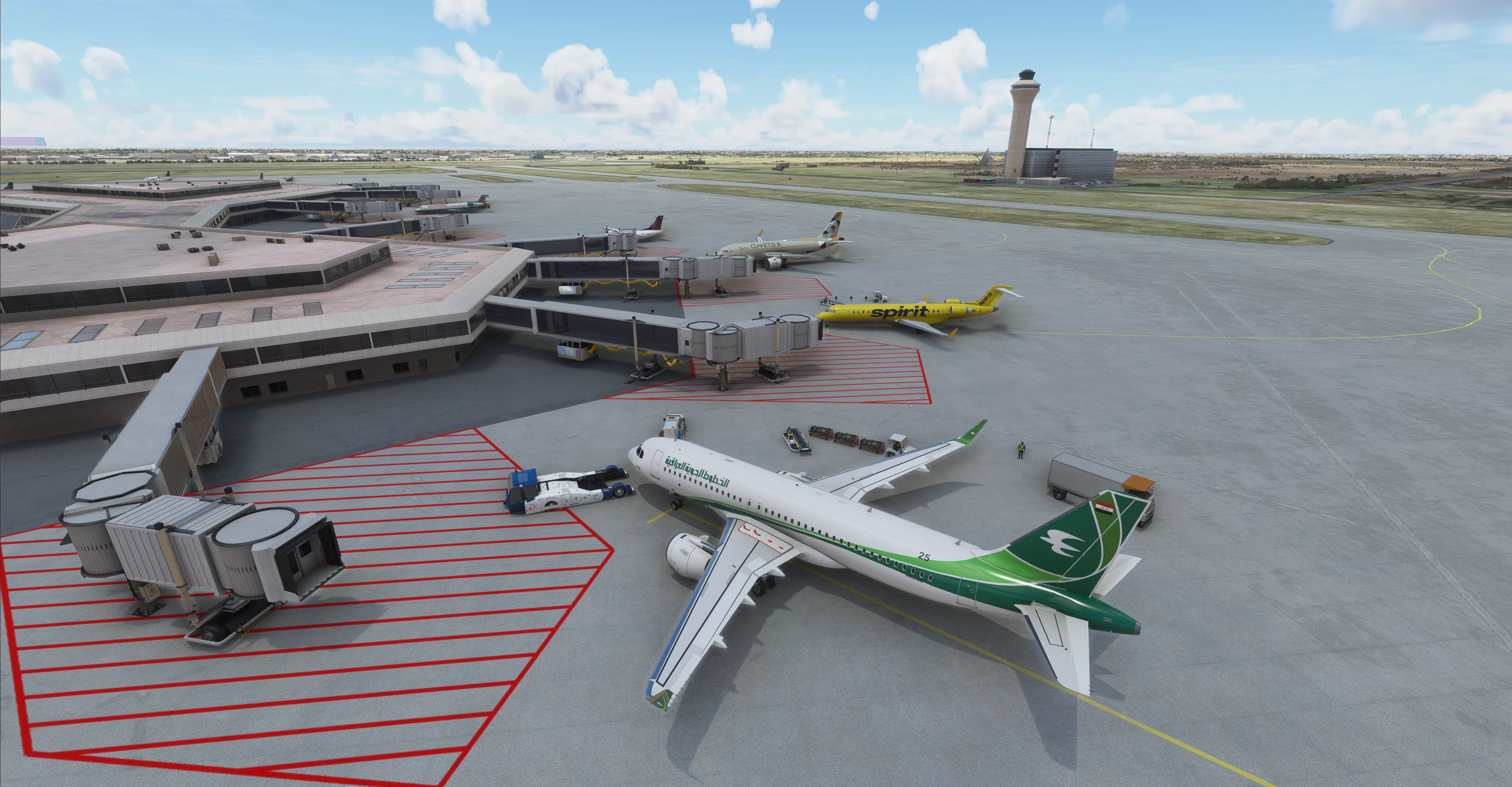 Аэропорт ORBI ( Багдад, Ирак )