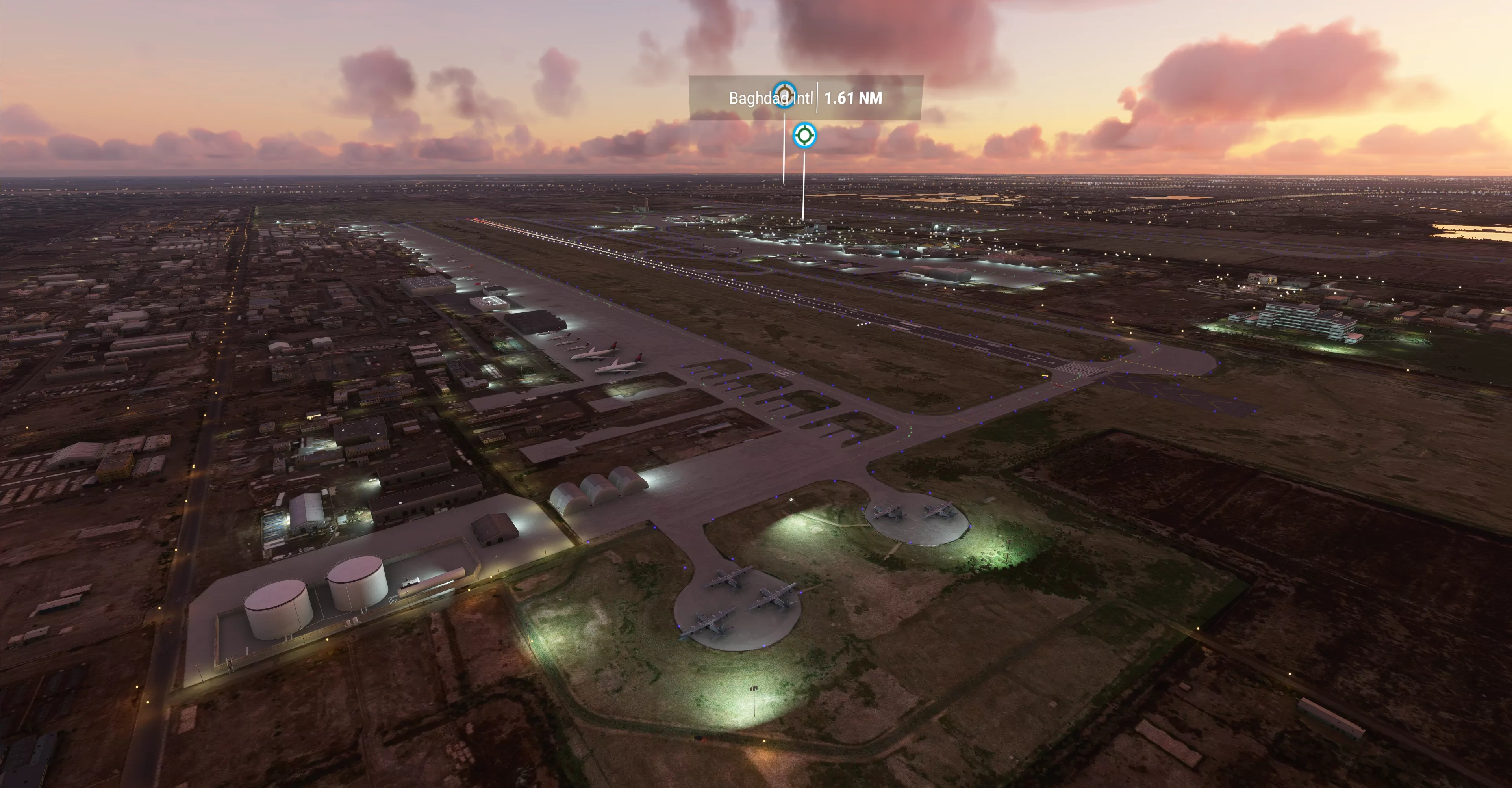 Аэропорт ORBI ( Багдад, Ирак )