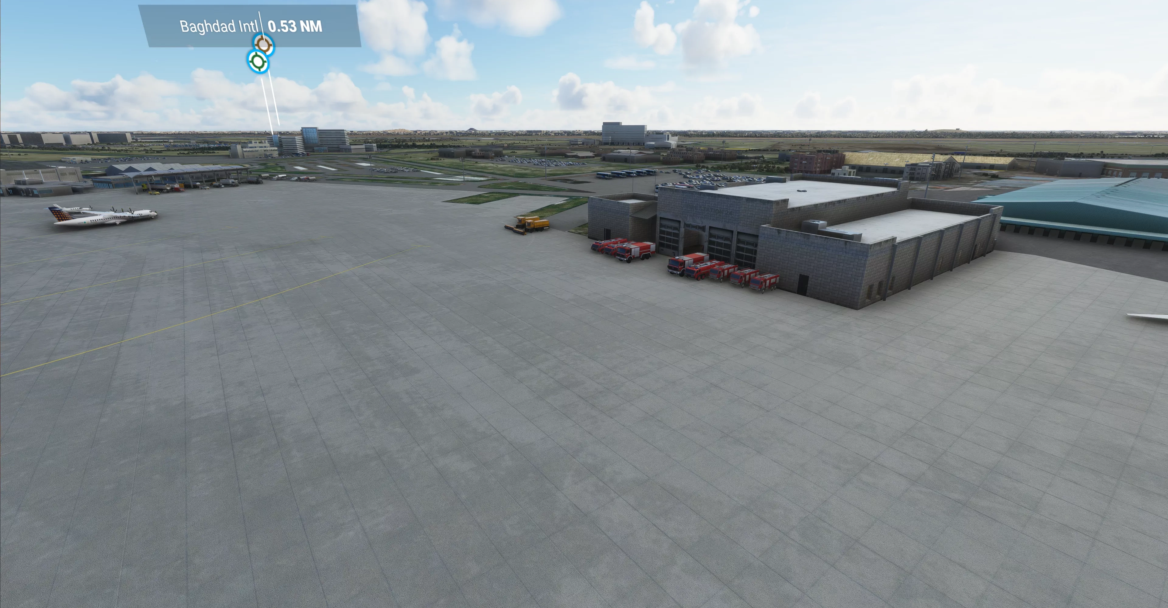 Аэропорт ORBI ( Багдад, Ирак )