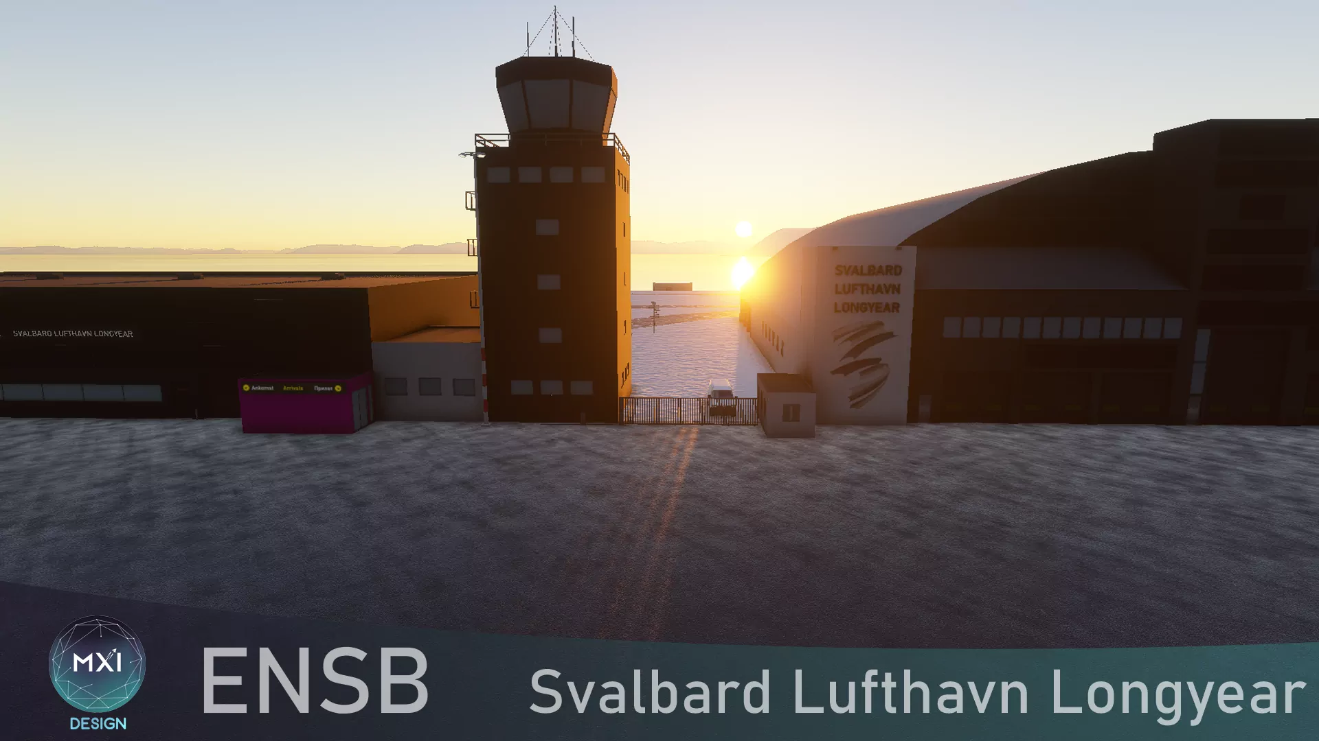 Аэропорт ENSB ( Свальбард, Норвегия )