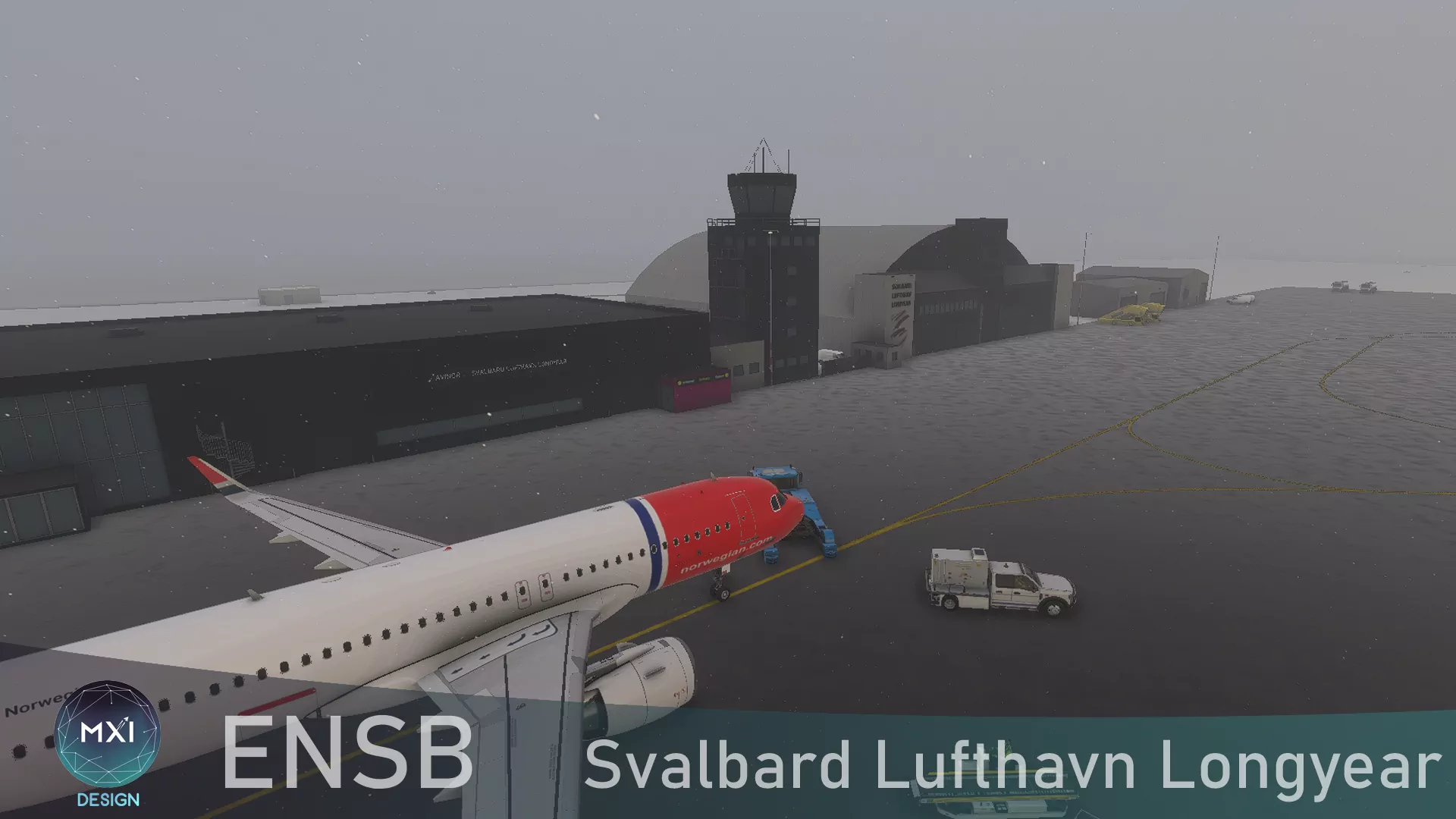 Аэропорт ENSB ( Свальбард, Норвегия )