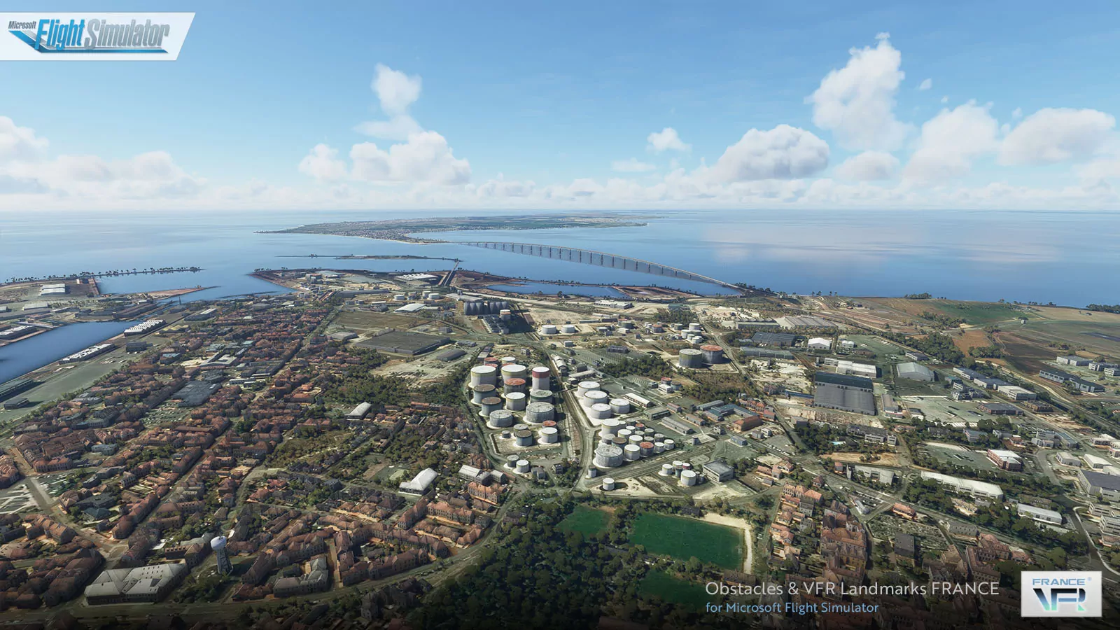 Лендмарки Франции, ориентиры для визуальных полетов