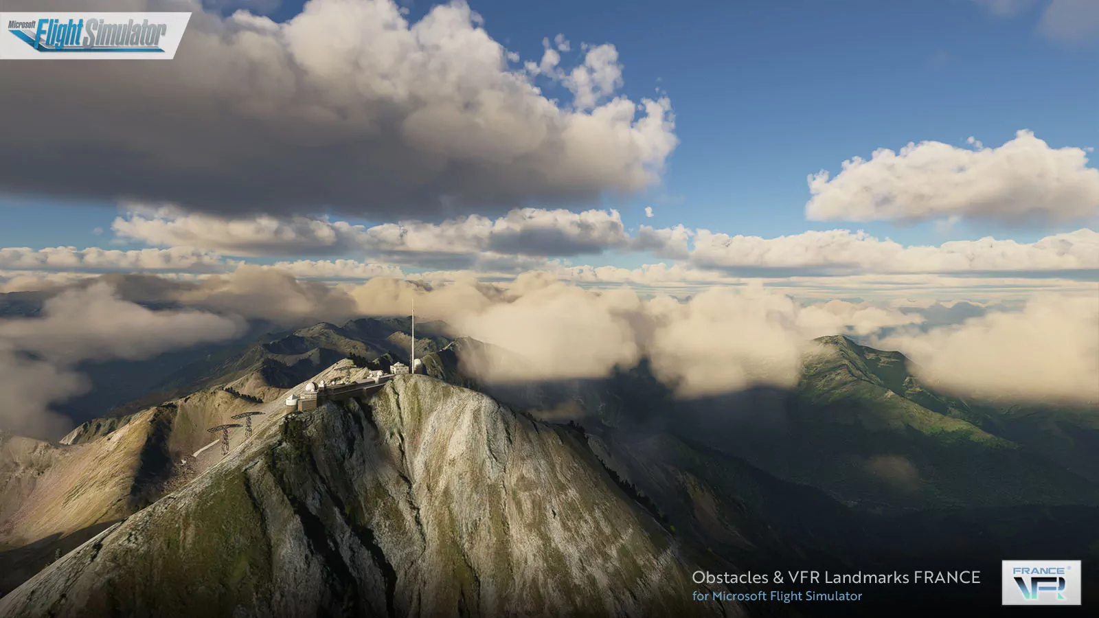 Лендмарки Франции, ориентиры для визуальных полетов