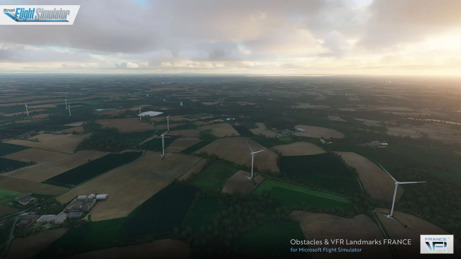 Лендмарки Франции, ориентиры для визуальных полетов