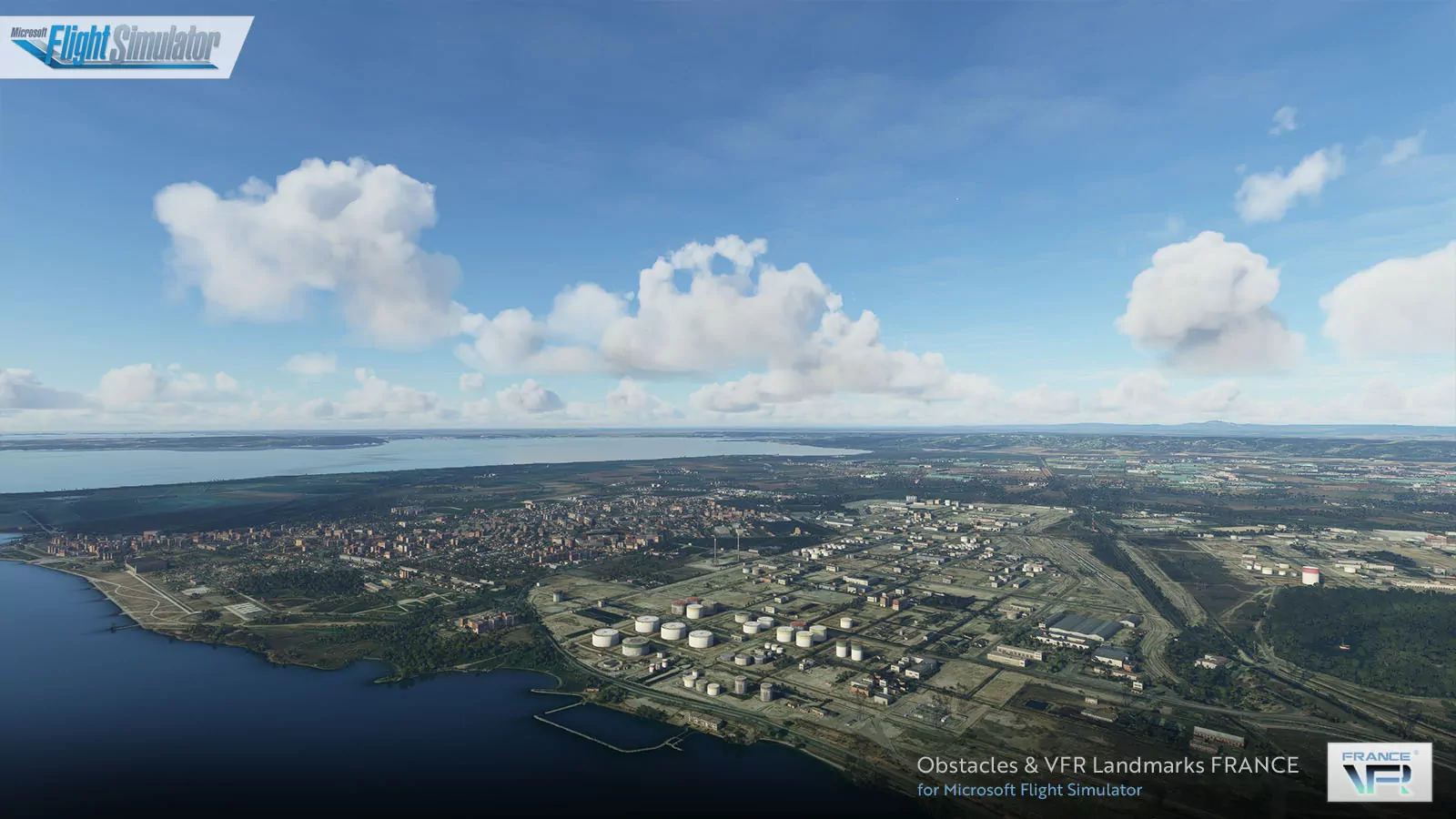 Лендмарки Франции, ориентиры для визуальных полетов