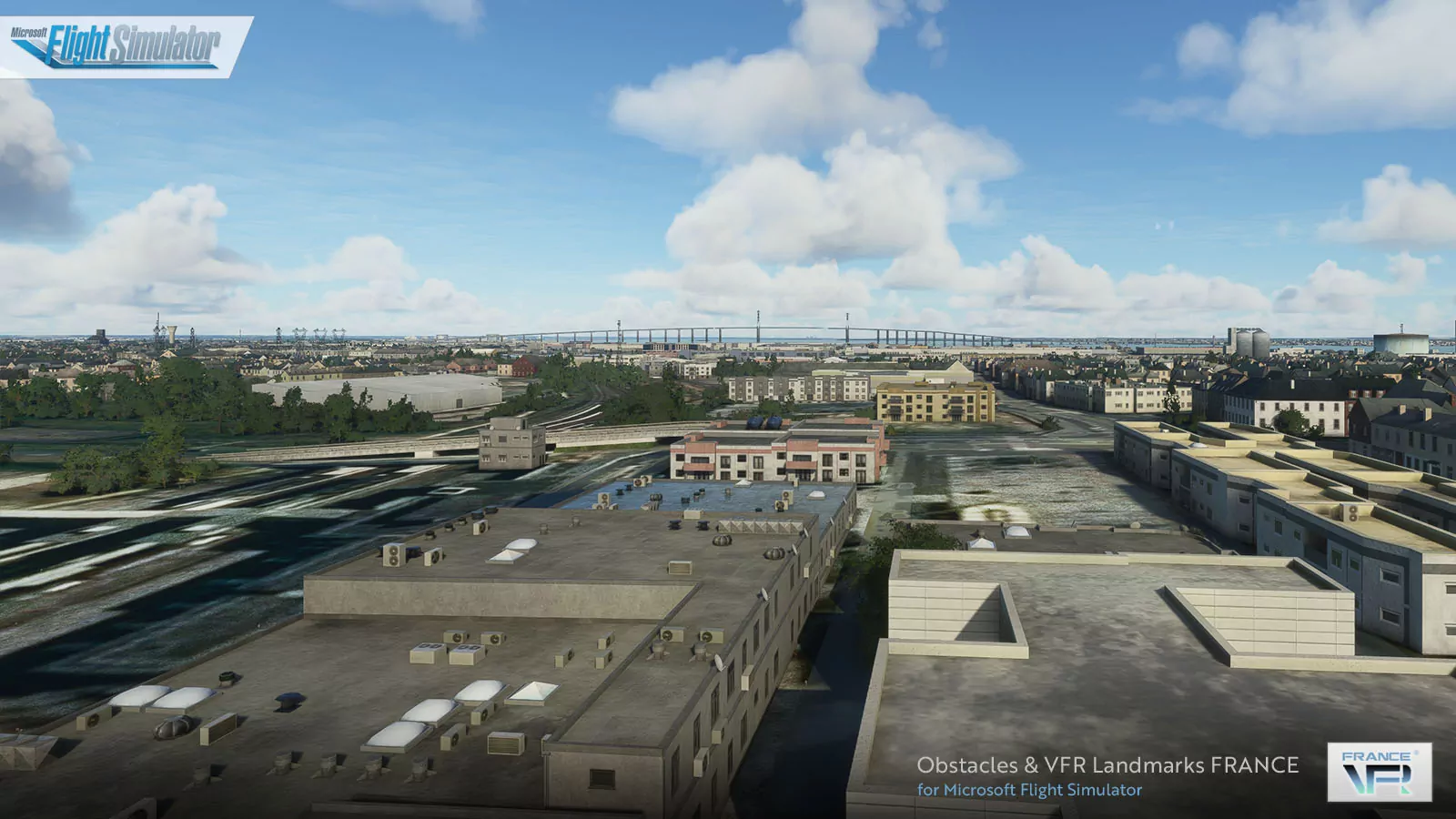 Лендмарки Франции, ориентиры для визуальных полетов