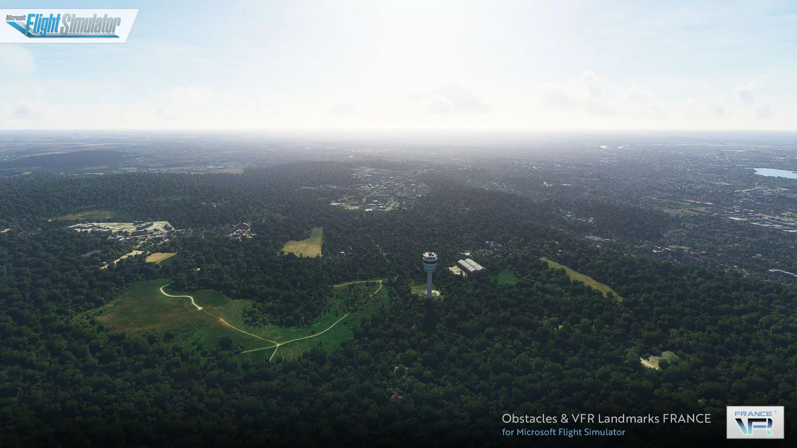 Лендмарки Франции, ориентиры для визуальных полетов