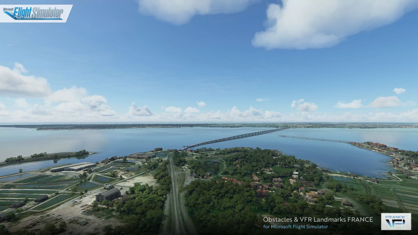 Лендмарки Франции, ориентиры для визуальных полетов