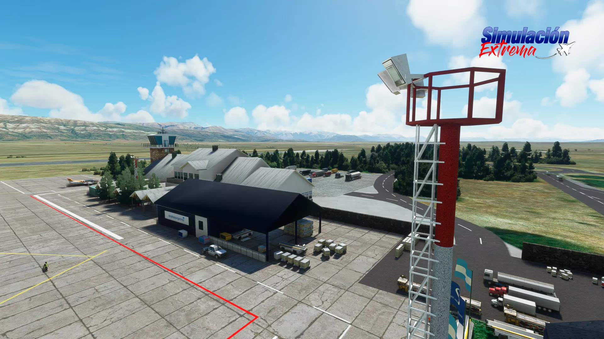 Аэропорт SAZS ( Рио-Негро, Аргентина )