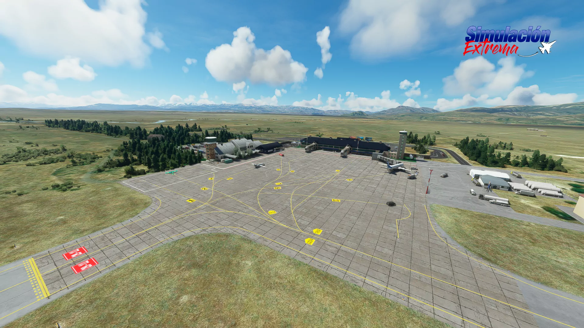 Аэропорт SAZS ( Рио-Негро, Аргентина )