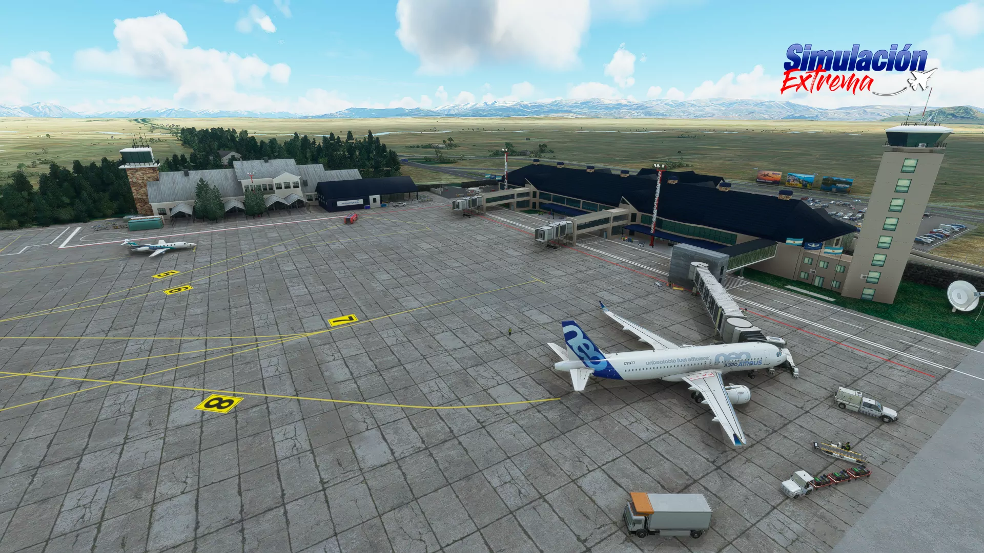 Аэропорт SAZS ( Рио-Негро, Аргентина )