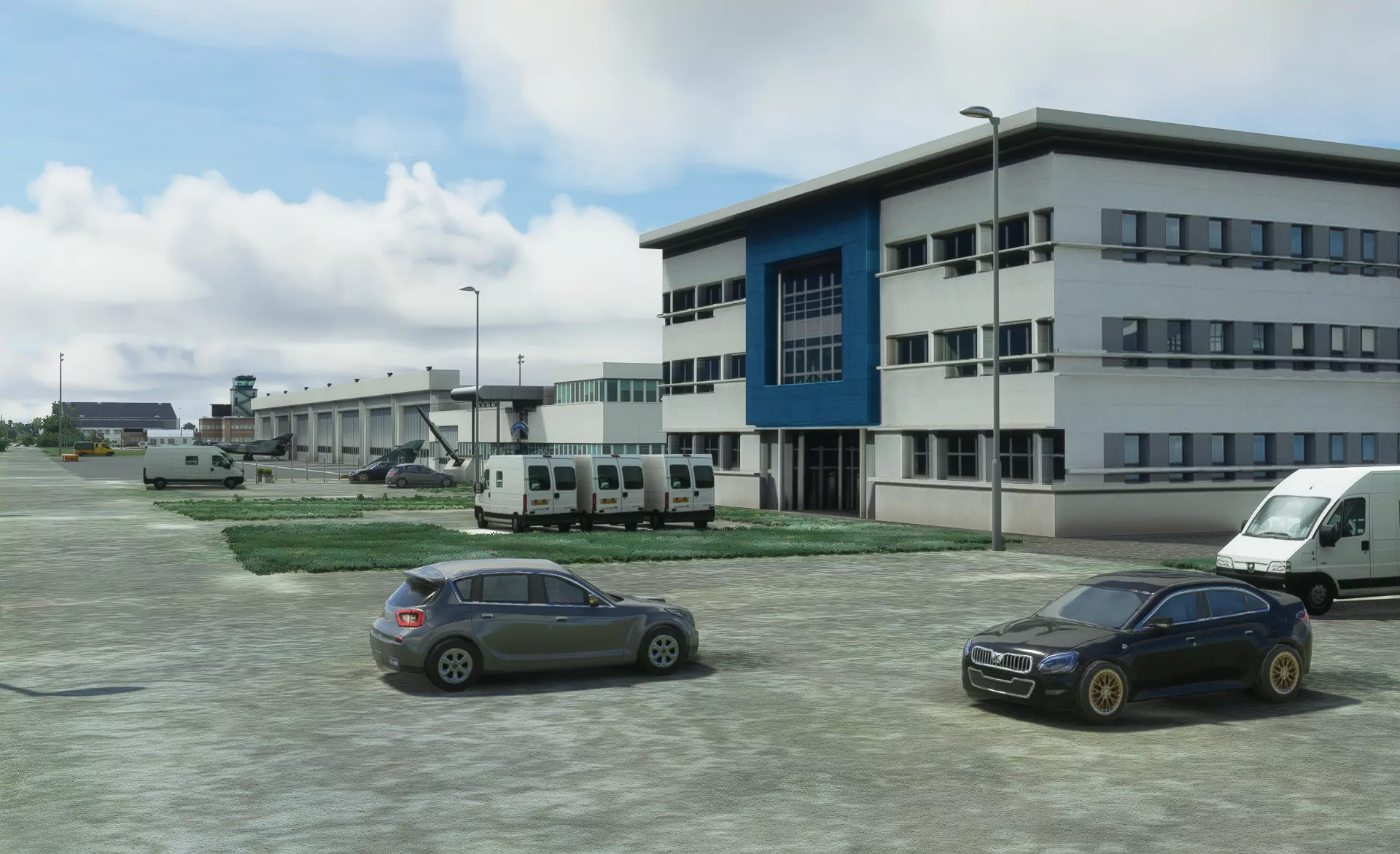 Авиабаза LFRJ ( Сен-Серве, Франция )