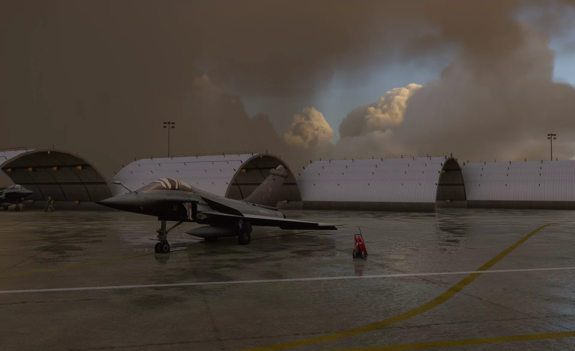 Авиабаза LFRJ ( Сен-Серве, Франция )