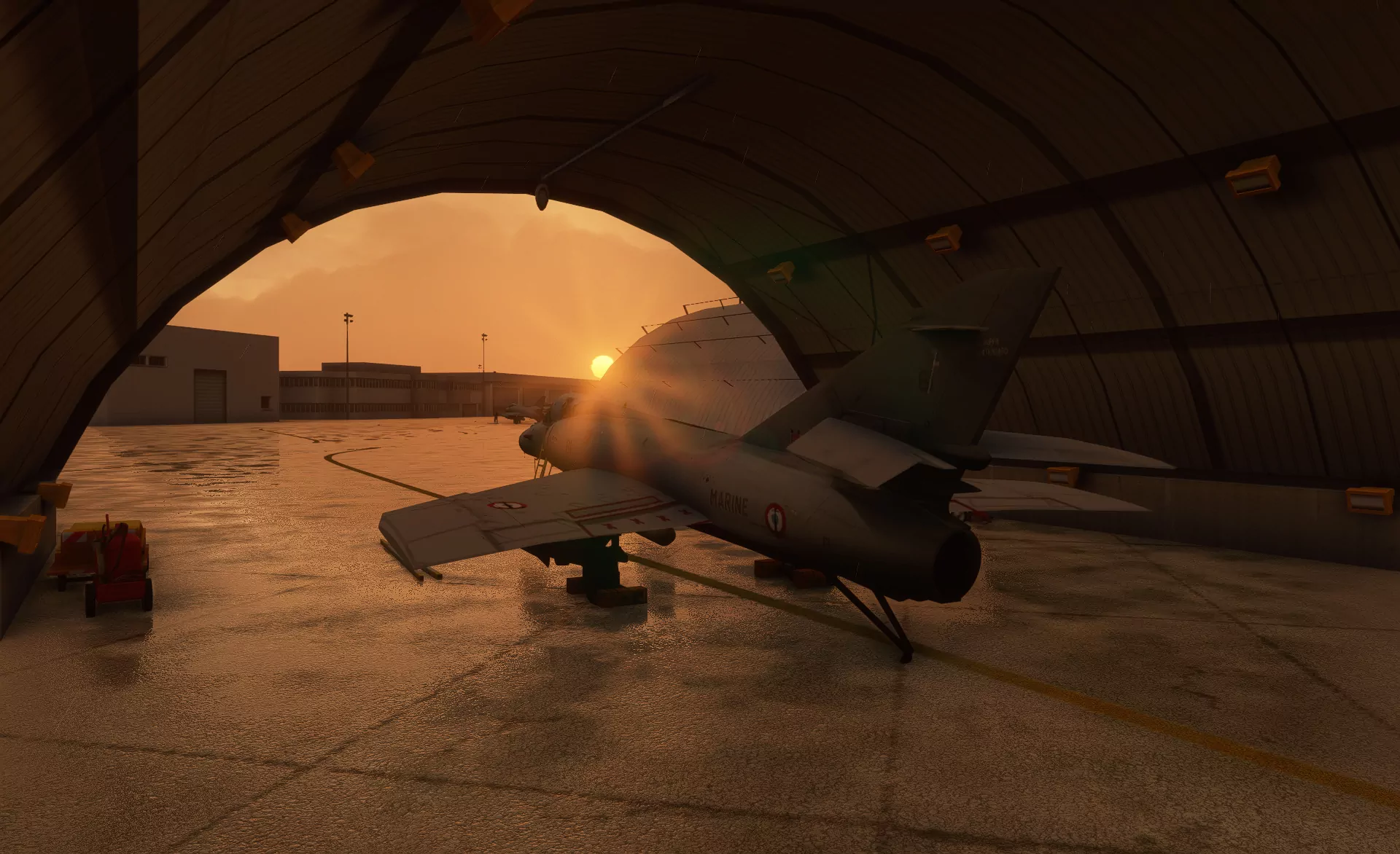 Авиабаза LFRJ ( Сен-Серве, Франция )