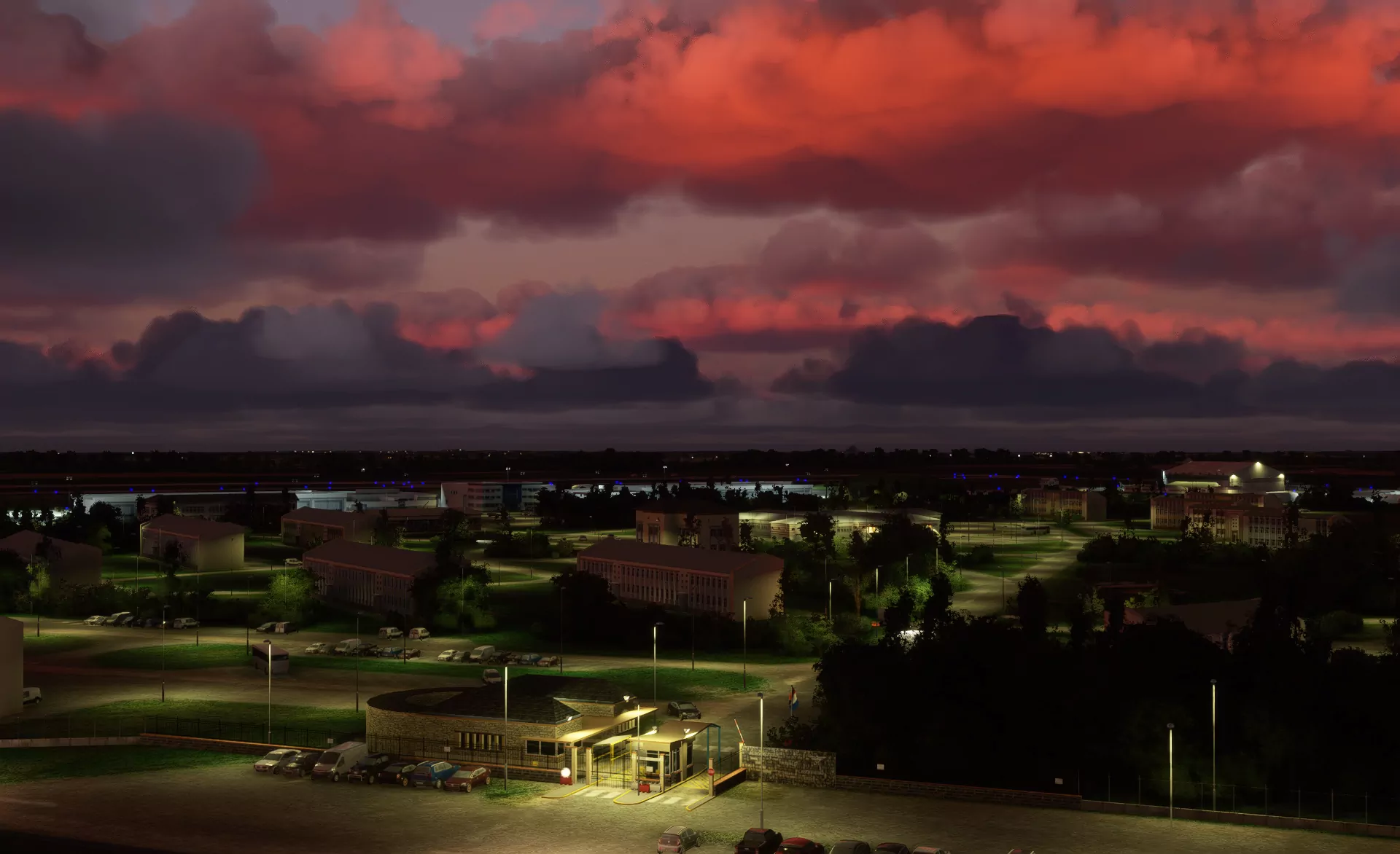 Авиабаза LFRJ ( Сен-Серве, Франция )