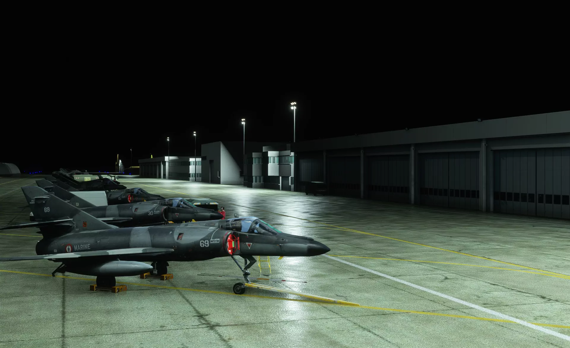 Авиабаза LFRJ ( Сен-Серве, Франция )