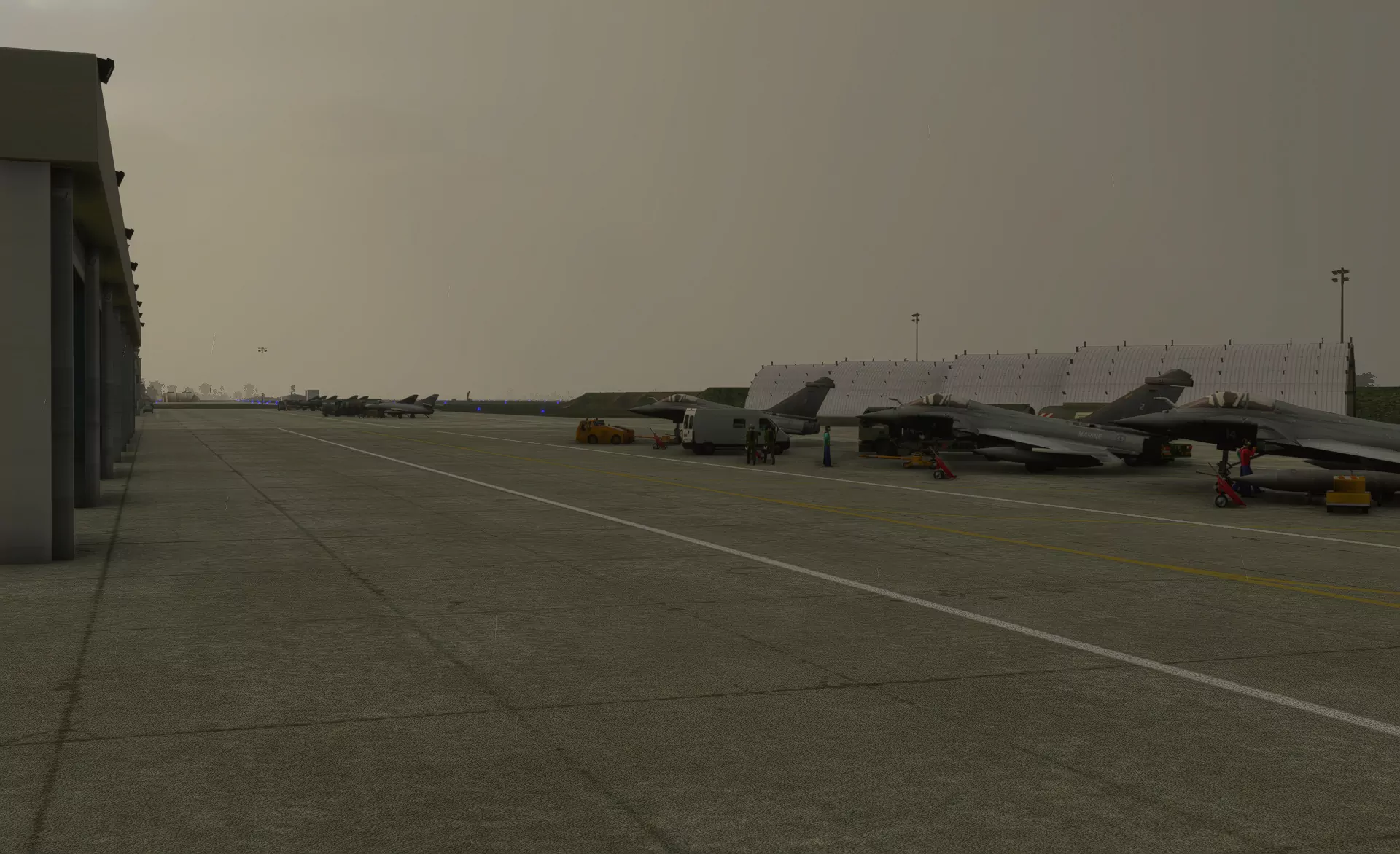 Авиабаза LFRJ ( Сен-Серве, Франция )