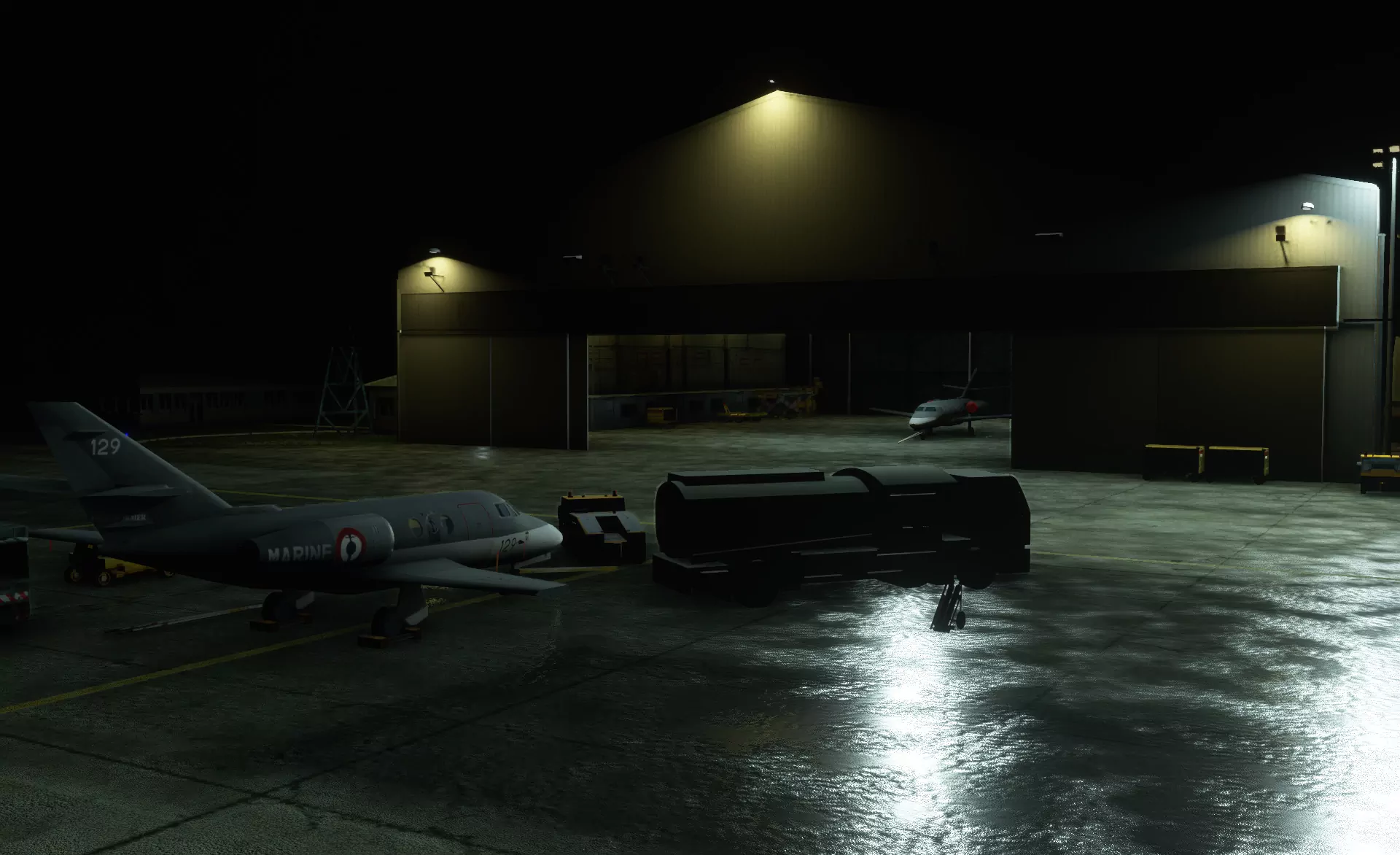 Авиабаза LFRJ ( Сен-Серве, Франция )