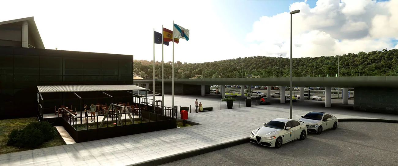 Аэропорт LECO ( Ла-Корунья, Испания )