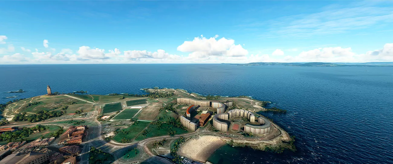 Аэропорт LECO ( Ла-Корунья, Испания )