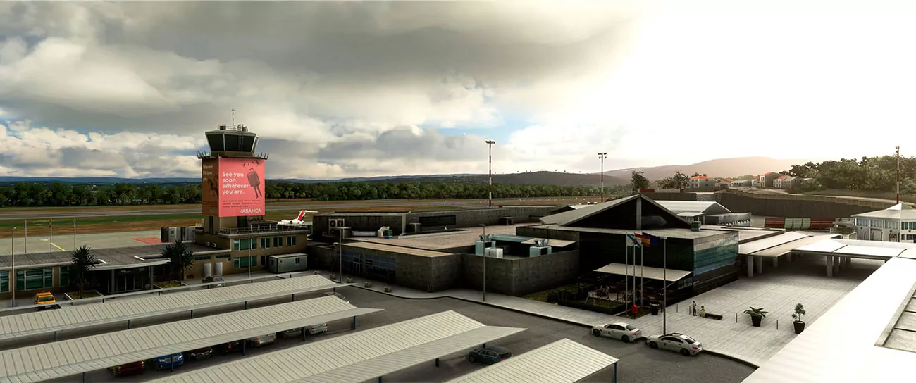 Аэропорт LECO ( Ла-Корунья, Испания )