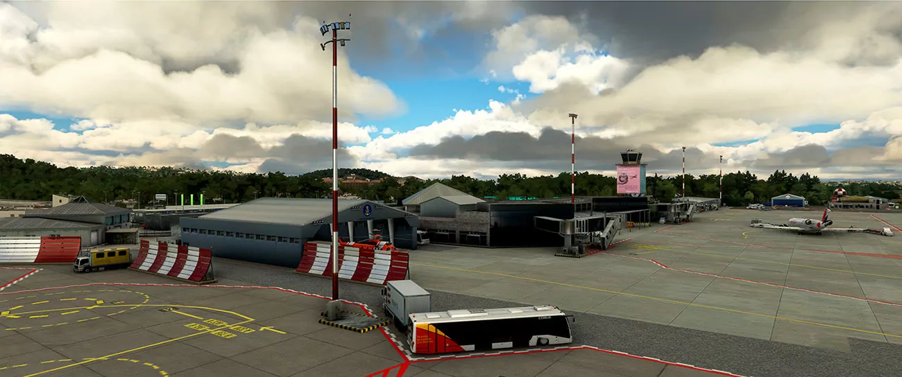 Аэропорт LECO ( Ла-Корунья, Испания )