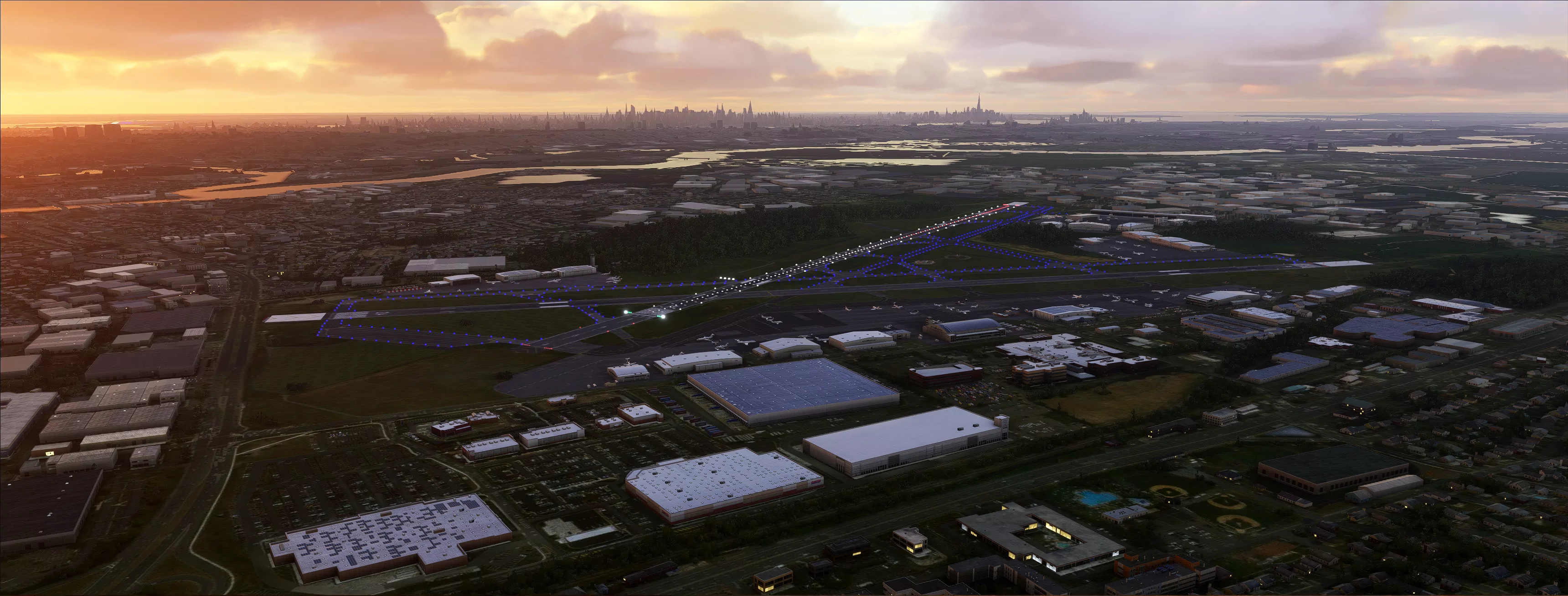 Аэропорт KTEB ( Тетерборо, США )