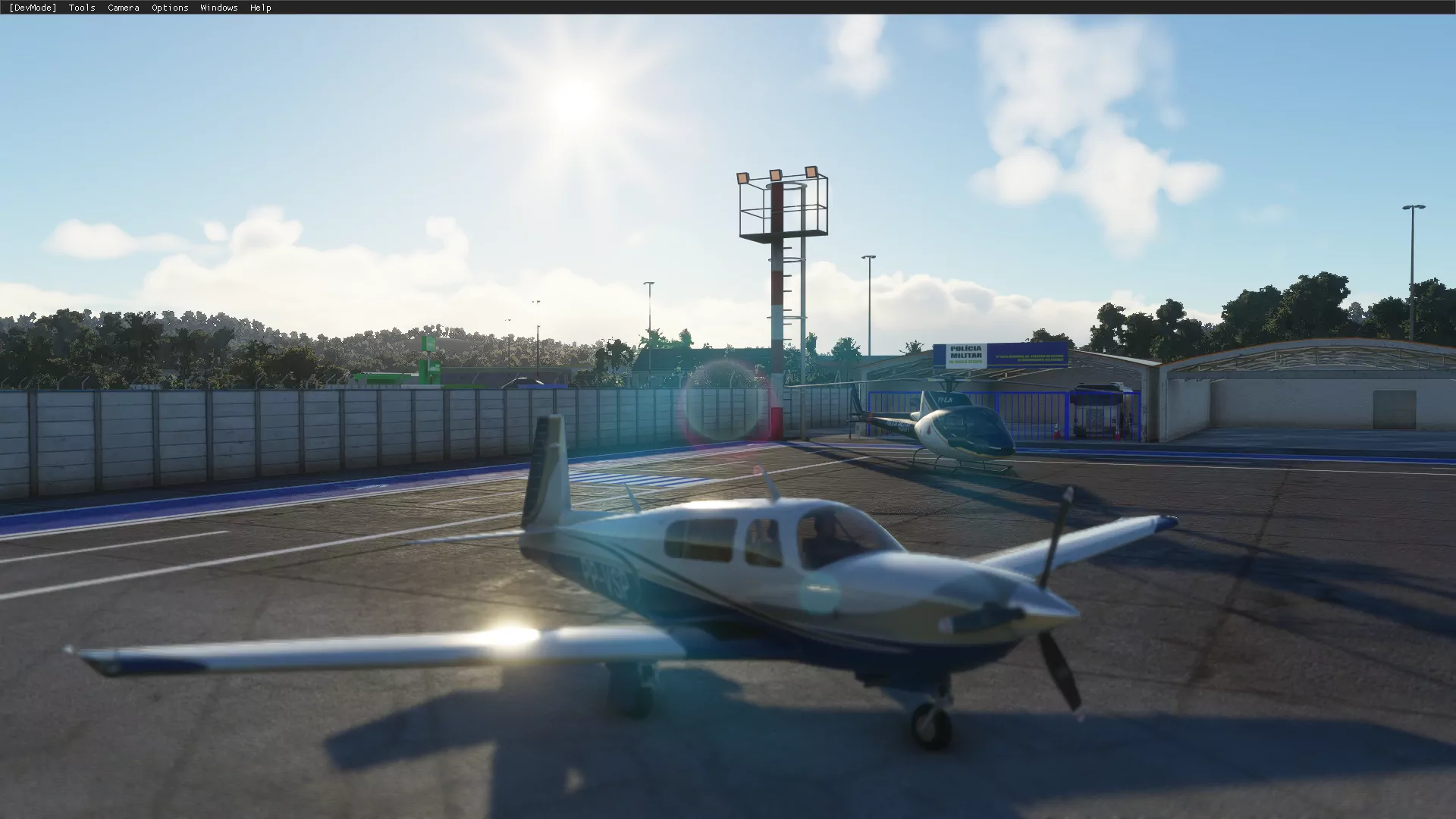 Аэропорт SBGV ( Говернадор Валадарес, Бразилия )