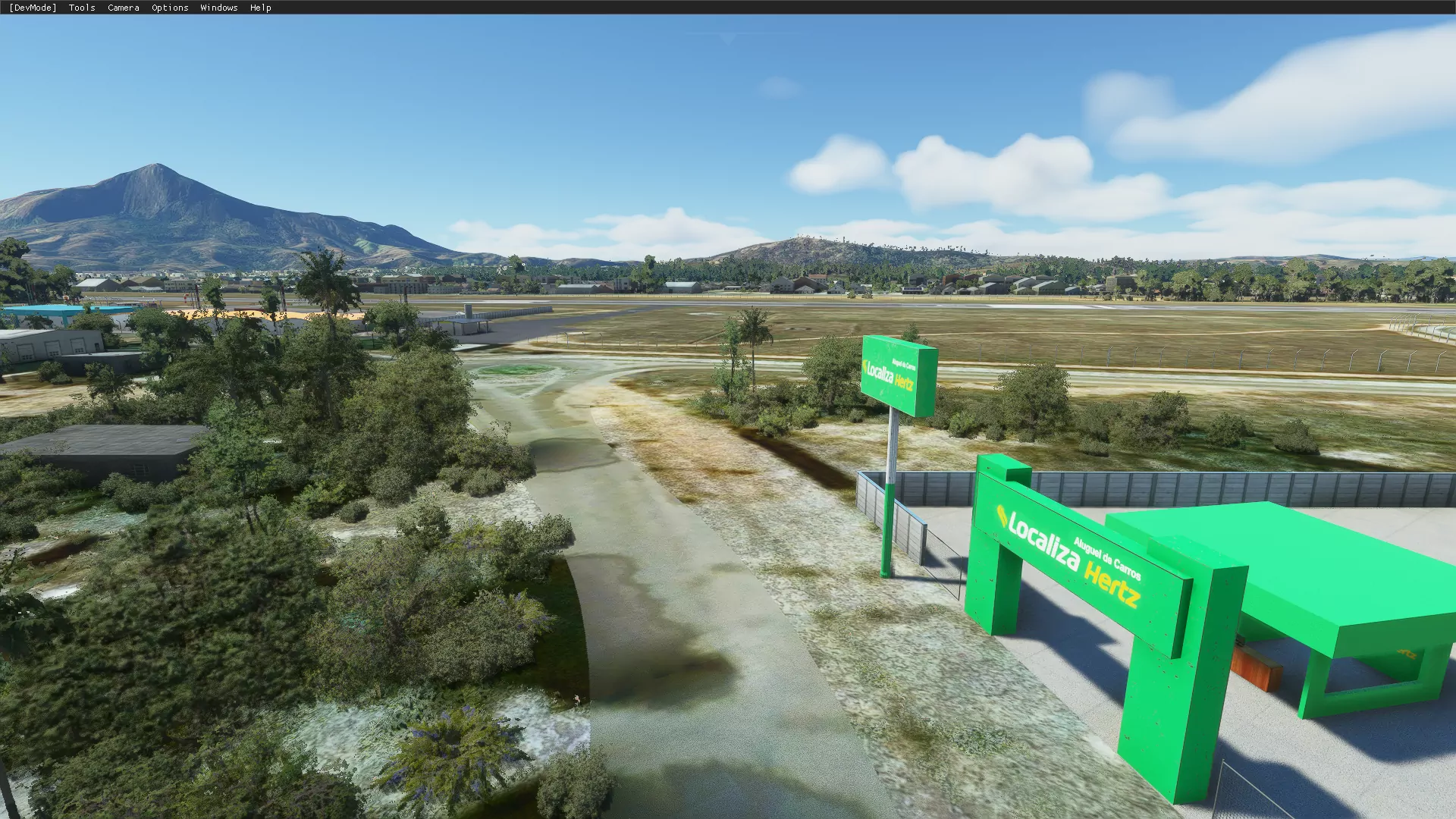 Аэропорт SBGV ( Говернадор Валадарес, Бразилия )