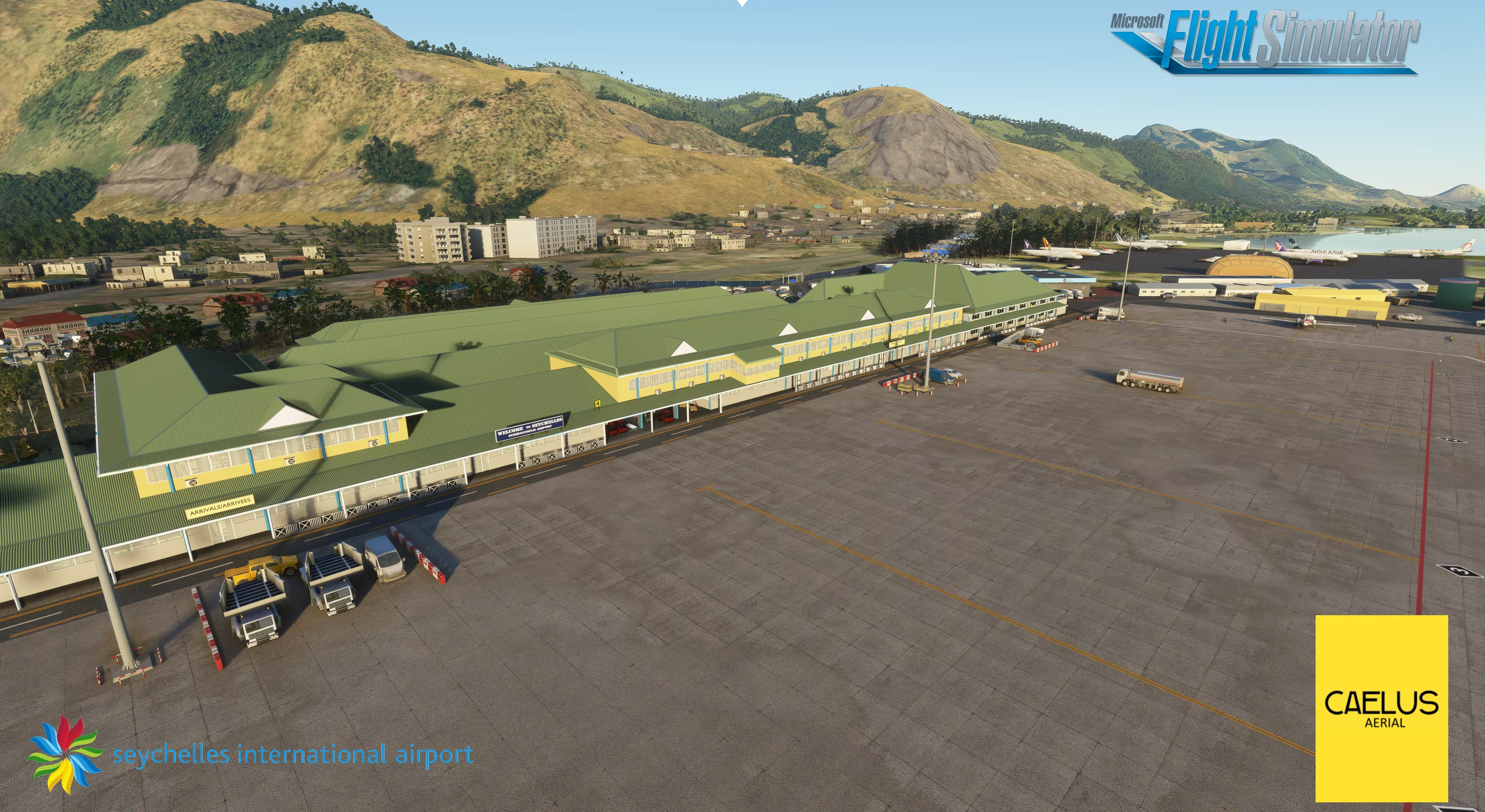 Аэропорт FSIA ( Викторя, Сейшельские острова )