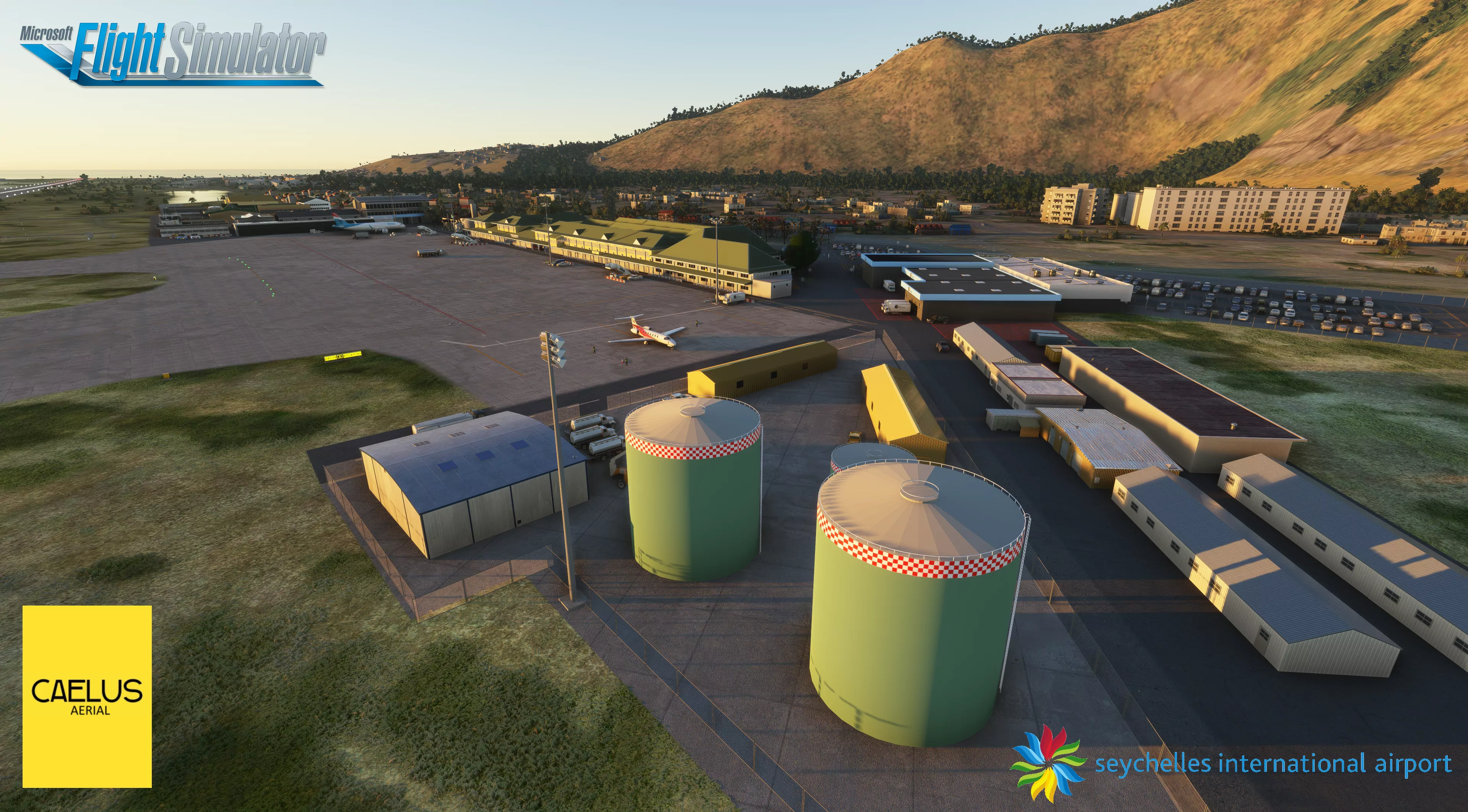 Аэропорт FSIA ( Викторя, Сейшельские острова )