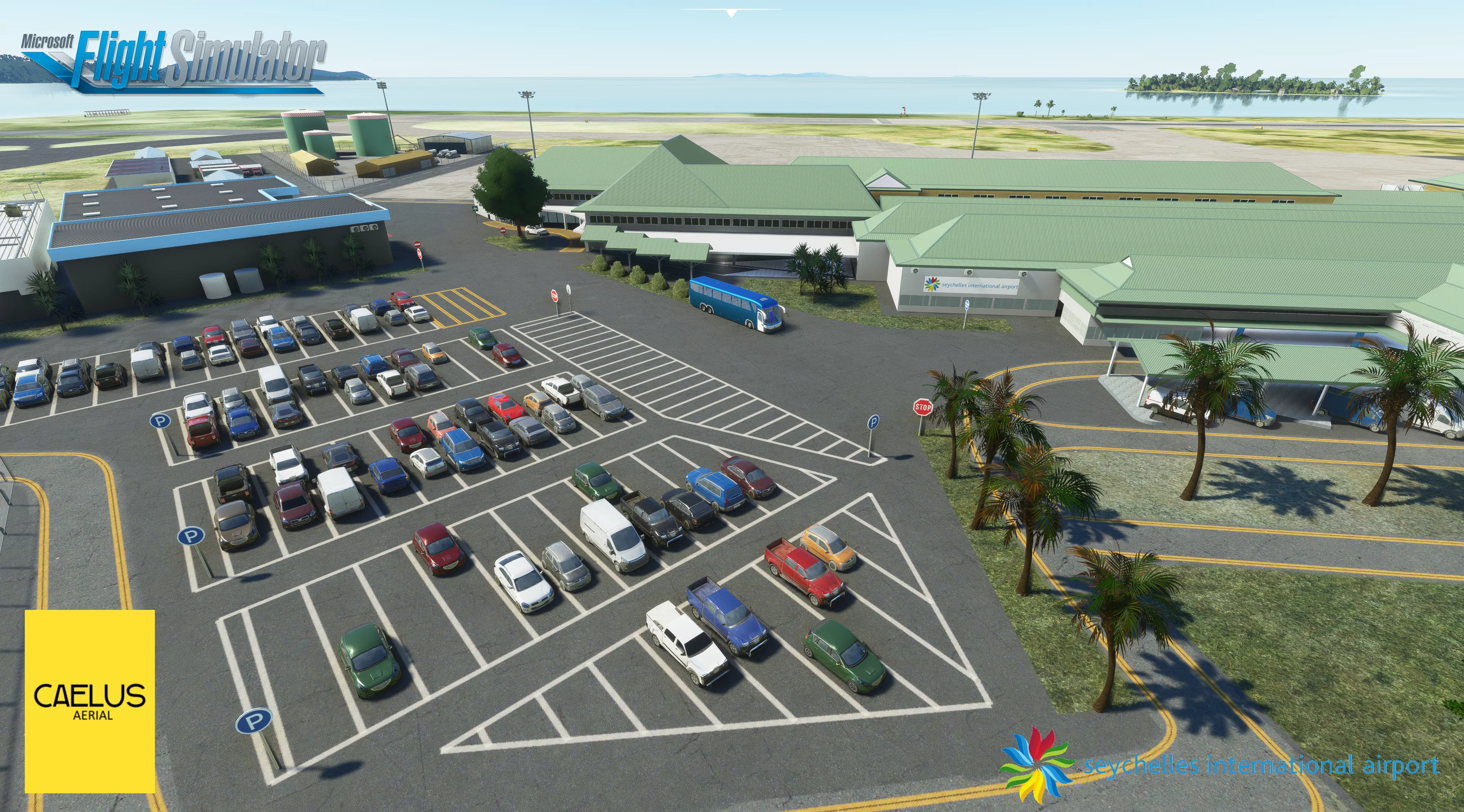 Аэропорт FSIA ( Викторя, Сейшельские острова )