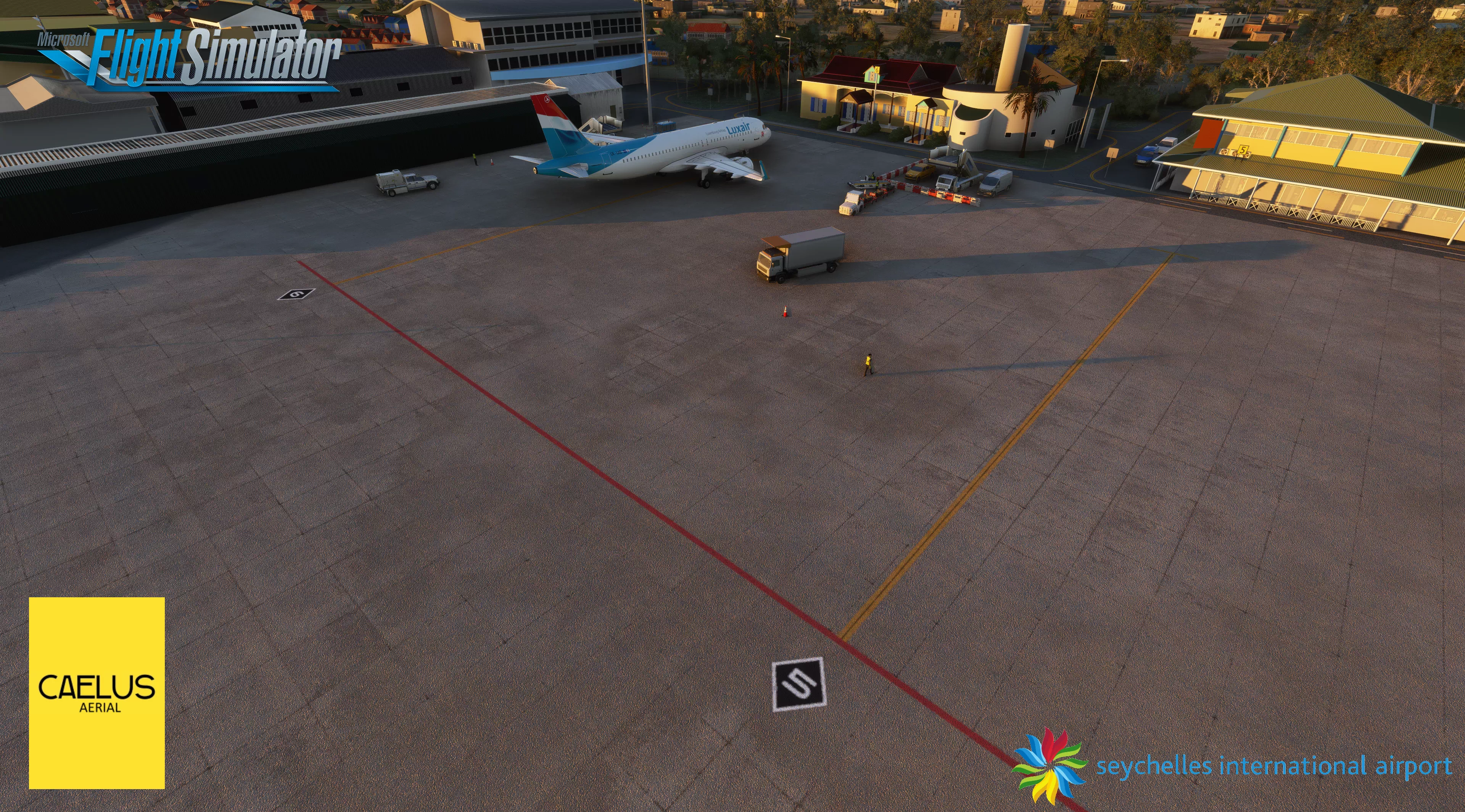 Аэропорт FSIA ( Викторя, Сейшельские острова )