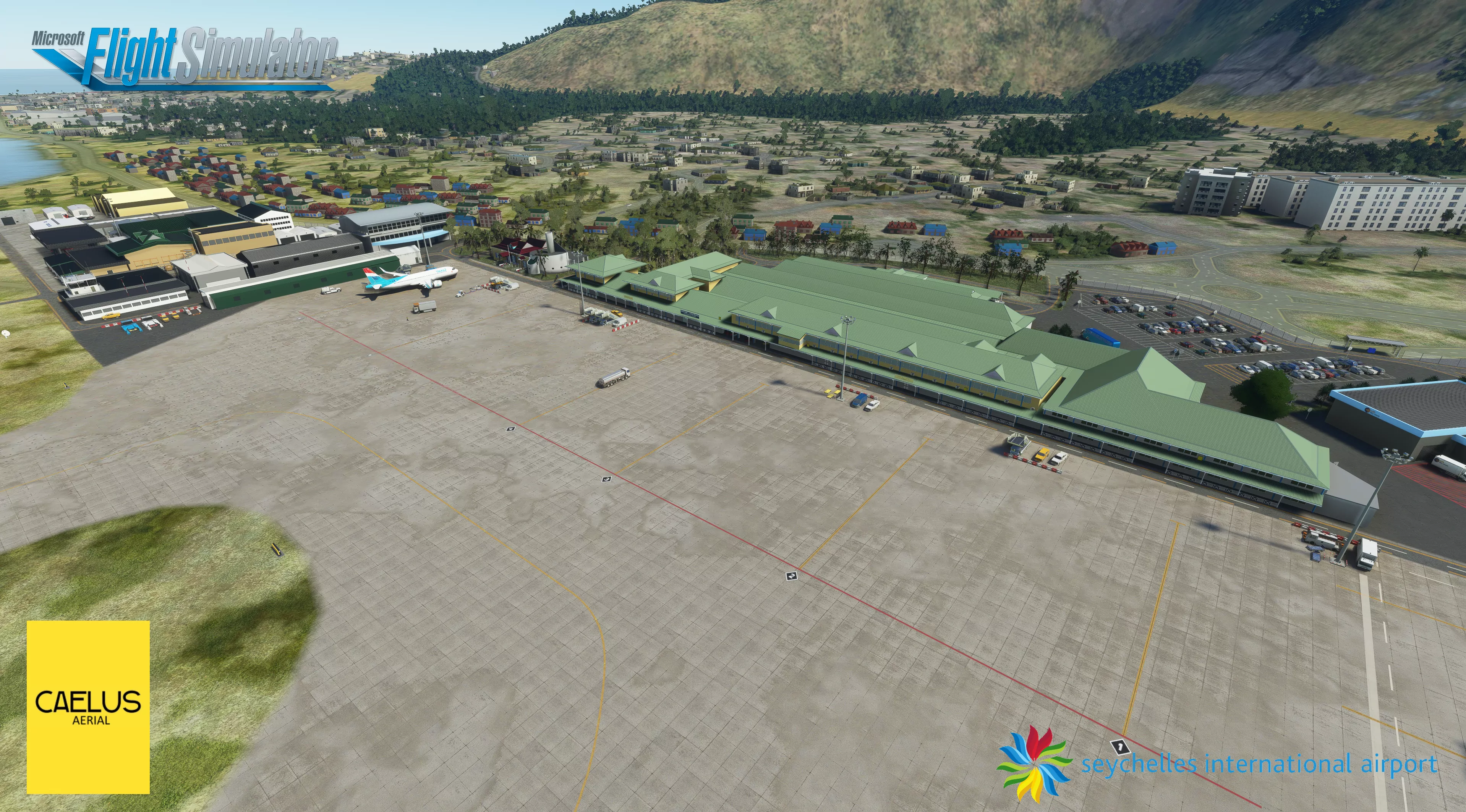 Аэропорт FSIA ( Викторя, Сейшельские острова )